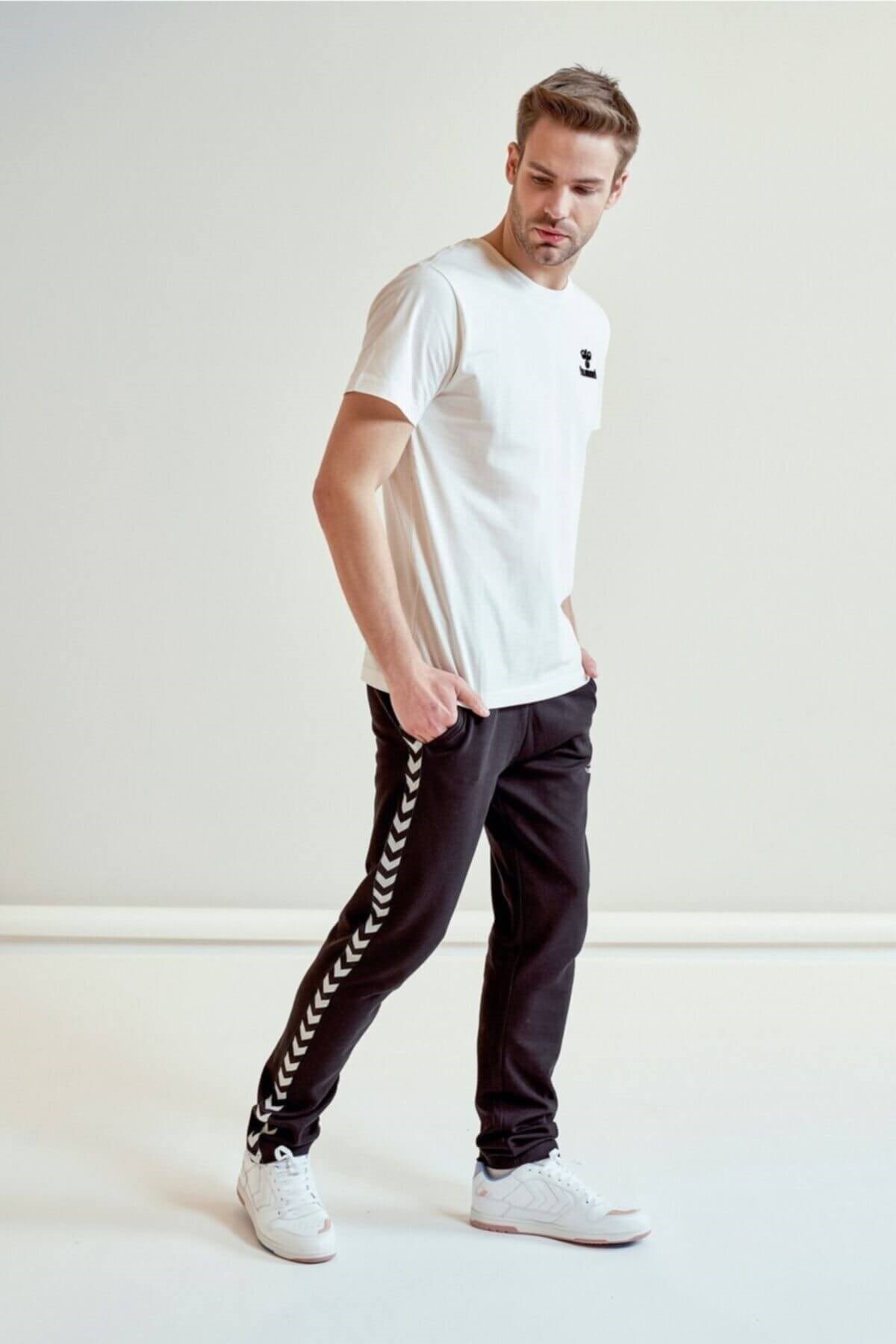 HUMMELTişörtHummel Keaton T-Shirt S/ Erkek Tişört 910990-9003OFF WHITE