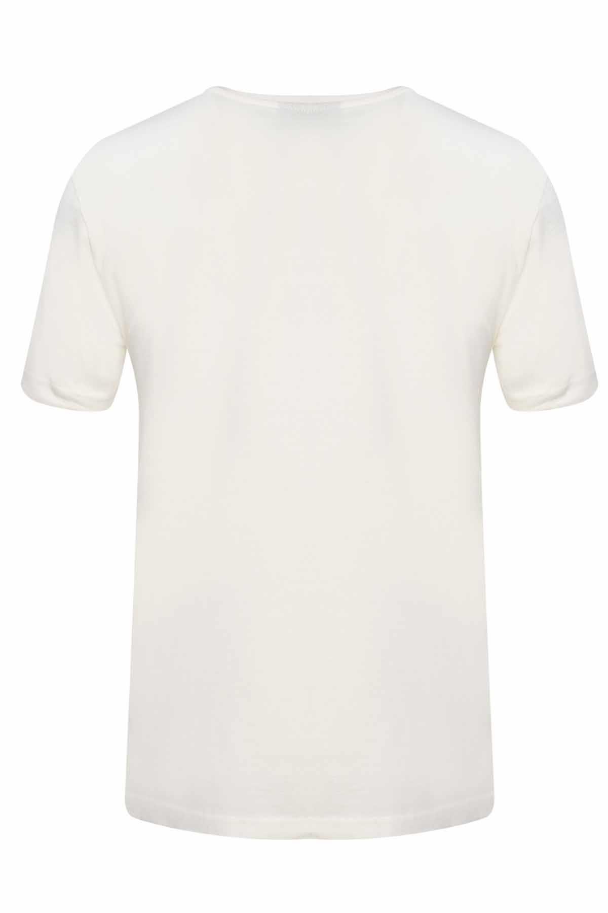HUMMELTişörtHummel MESE T-SHIRT Erkek Tişört 912030-9003OFF WHITE
