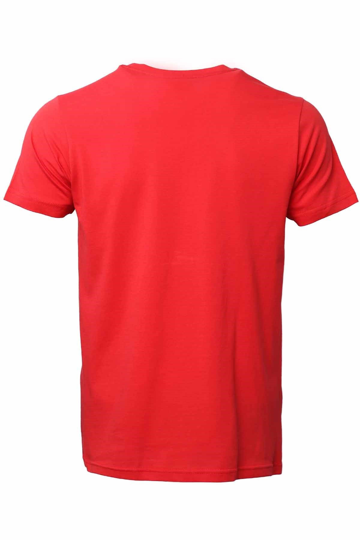 HUMMELTişörtHummel Naesten T-Shirt Erkek Tişört 911523-1301CRIMSON