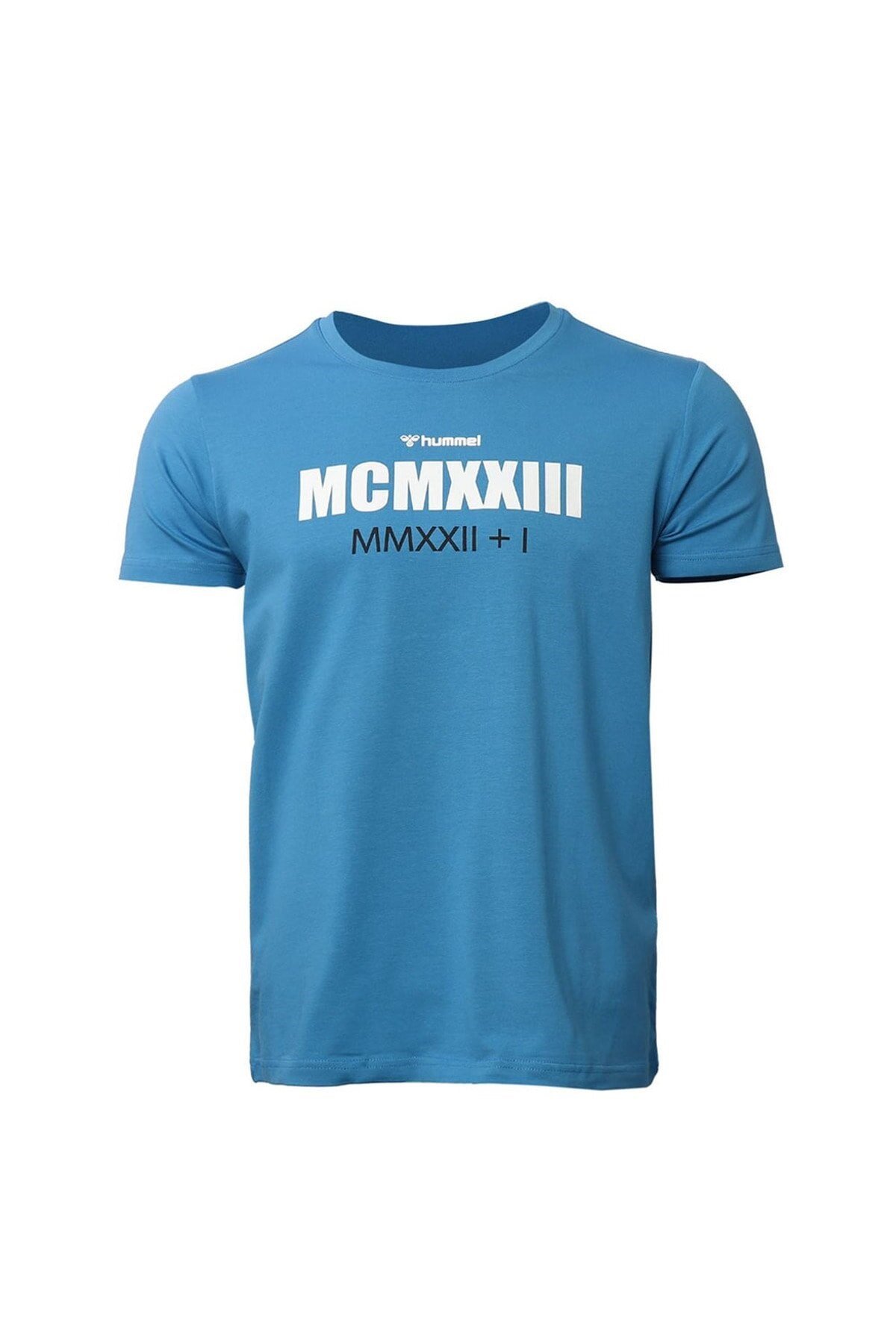 HUMMELTişörtHummel Naesten T-Shirt Erkek Tişört 911523-2107ATL. BLUE