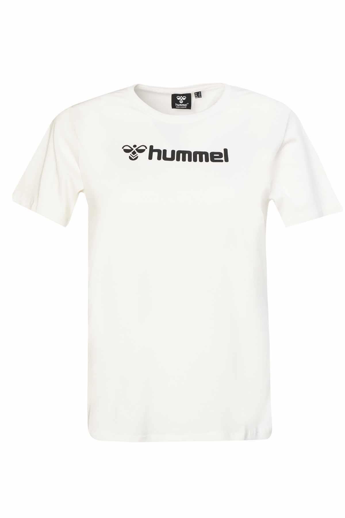 HUMMELTişörtHummel NESLE T-SHIRT S/S Kadın Tişört 912031-9003OFF WHITE