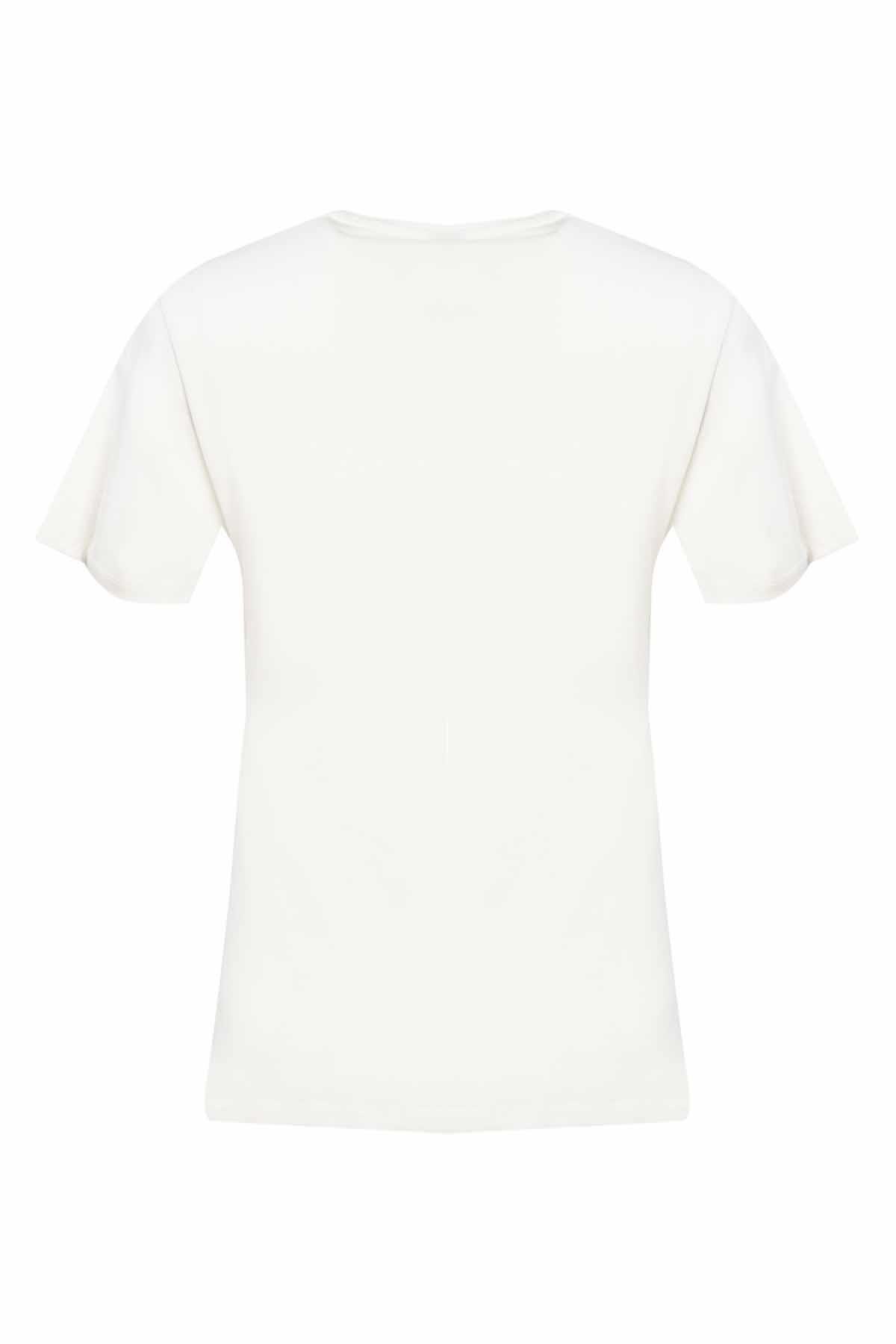 HUMMELTişörtHummel NESLE T-SHIRT S/S Kadın Tişört 912031-9003OFF WHITE