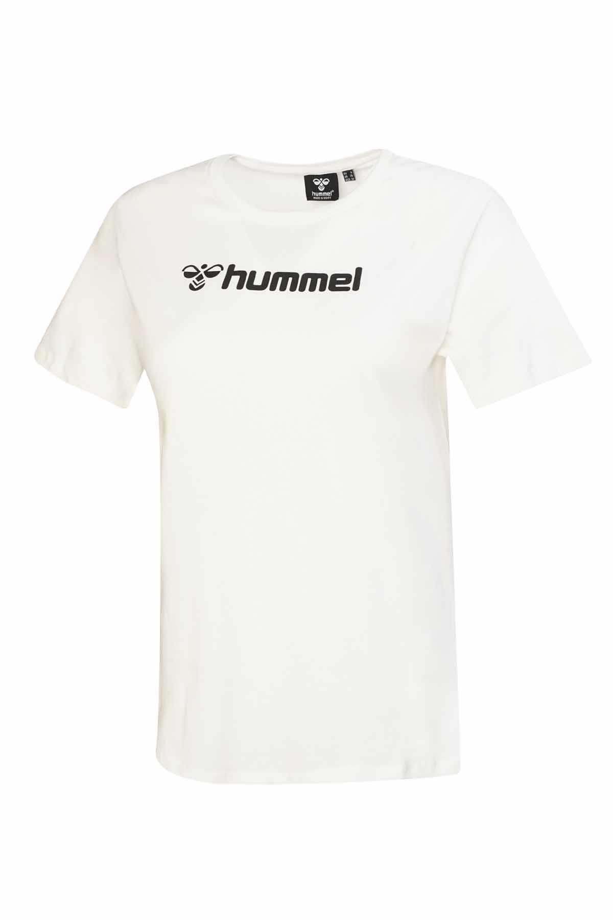HUMMELTişörtHummel NESLE T-SHIRT S/S Kadın Tişört 912031-9003OFF WHITE