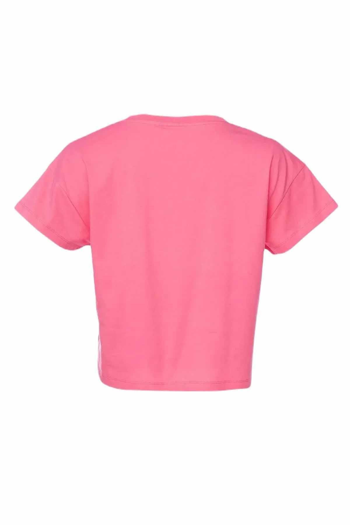 HUMMELTişörtHummel SANDRA CROP T-SHIRT S/S Kadın Tişört 911855-3440HOT PINK