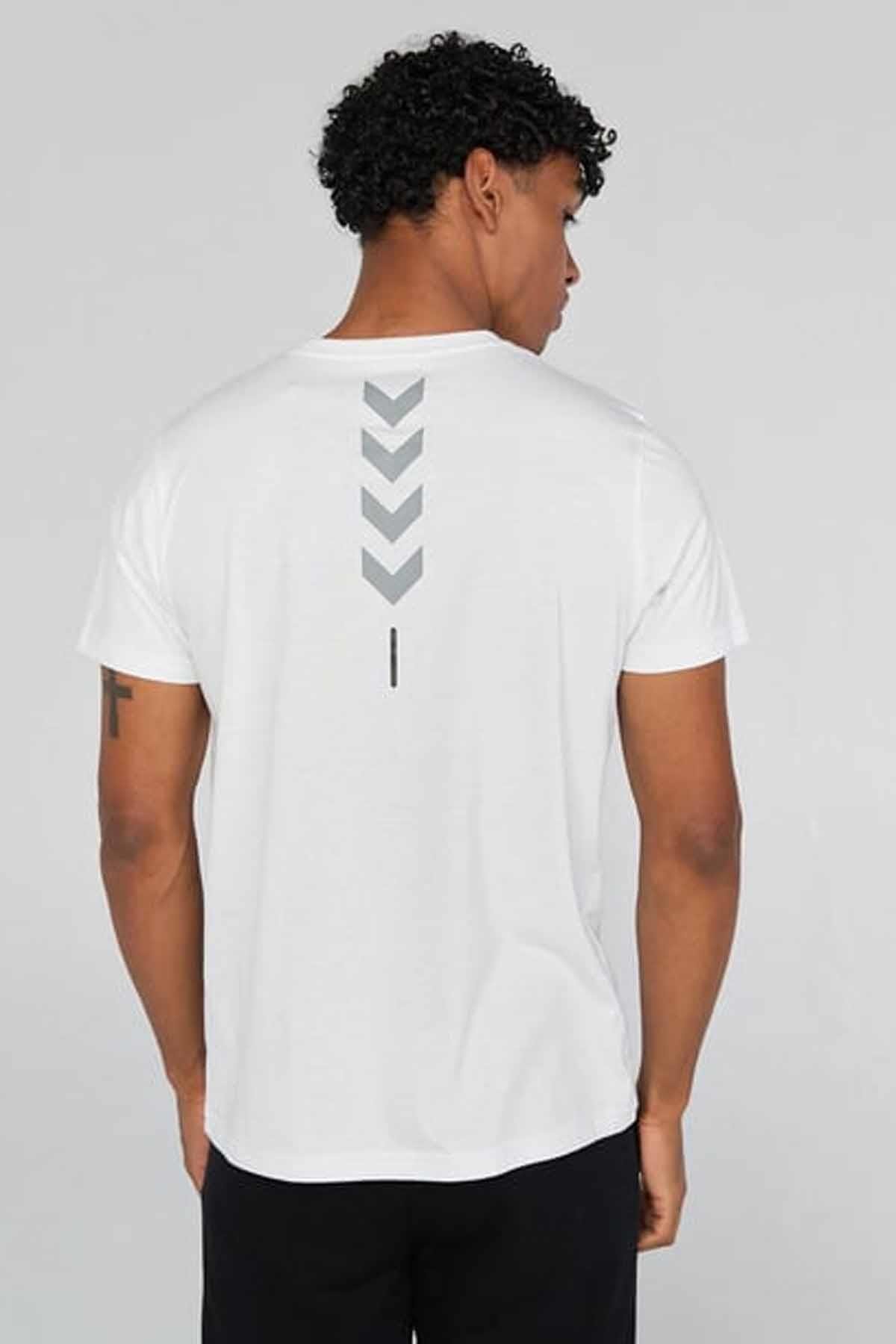 HUMMELTişörtHummel T-TE CALLUM COTTON T-SHIRT Erkek Tişört 911614-9001WHITE