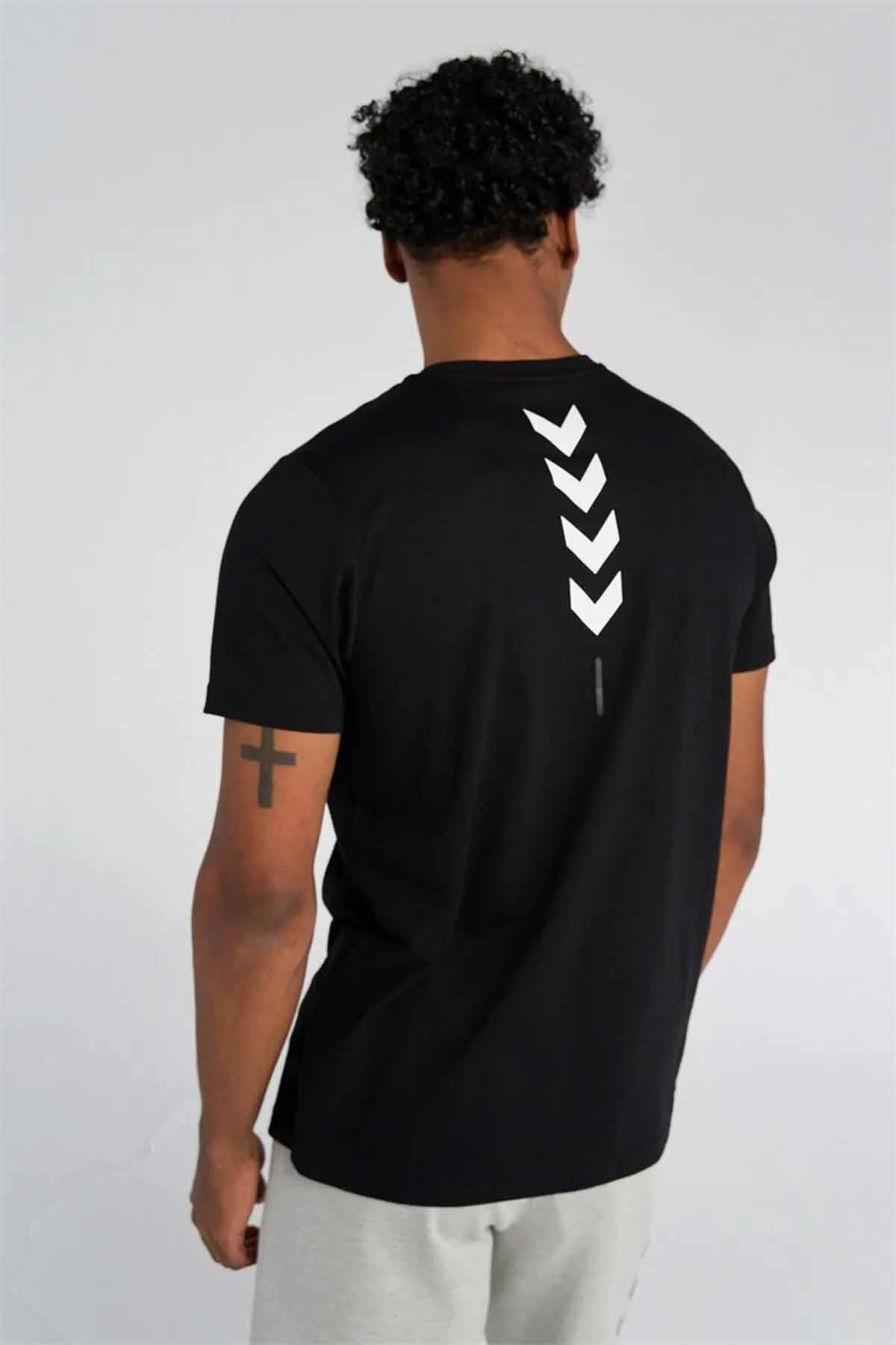 HUMMELTişörtHummel T-TE CALLUM COTTON T-SHIRT Erkek Tişört 911614-2001BLACK