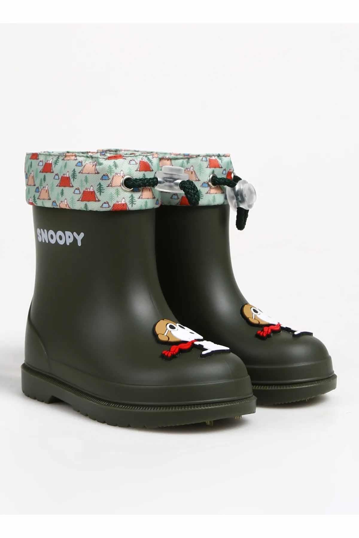 IGORBotIgor Bimbi Snoopy Çocuk Bot Ayakkabı W10277-042Kaki