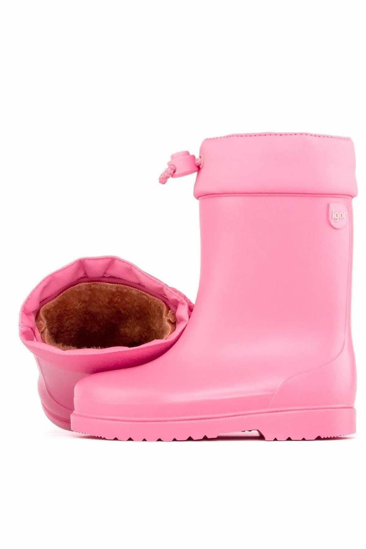 IGORBotIgor Chufo Cuello Borreguillo Çocuk Bot Ayakkabı W10101-010Rosa