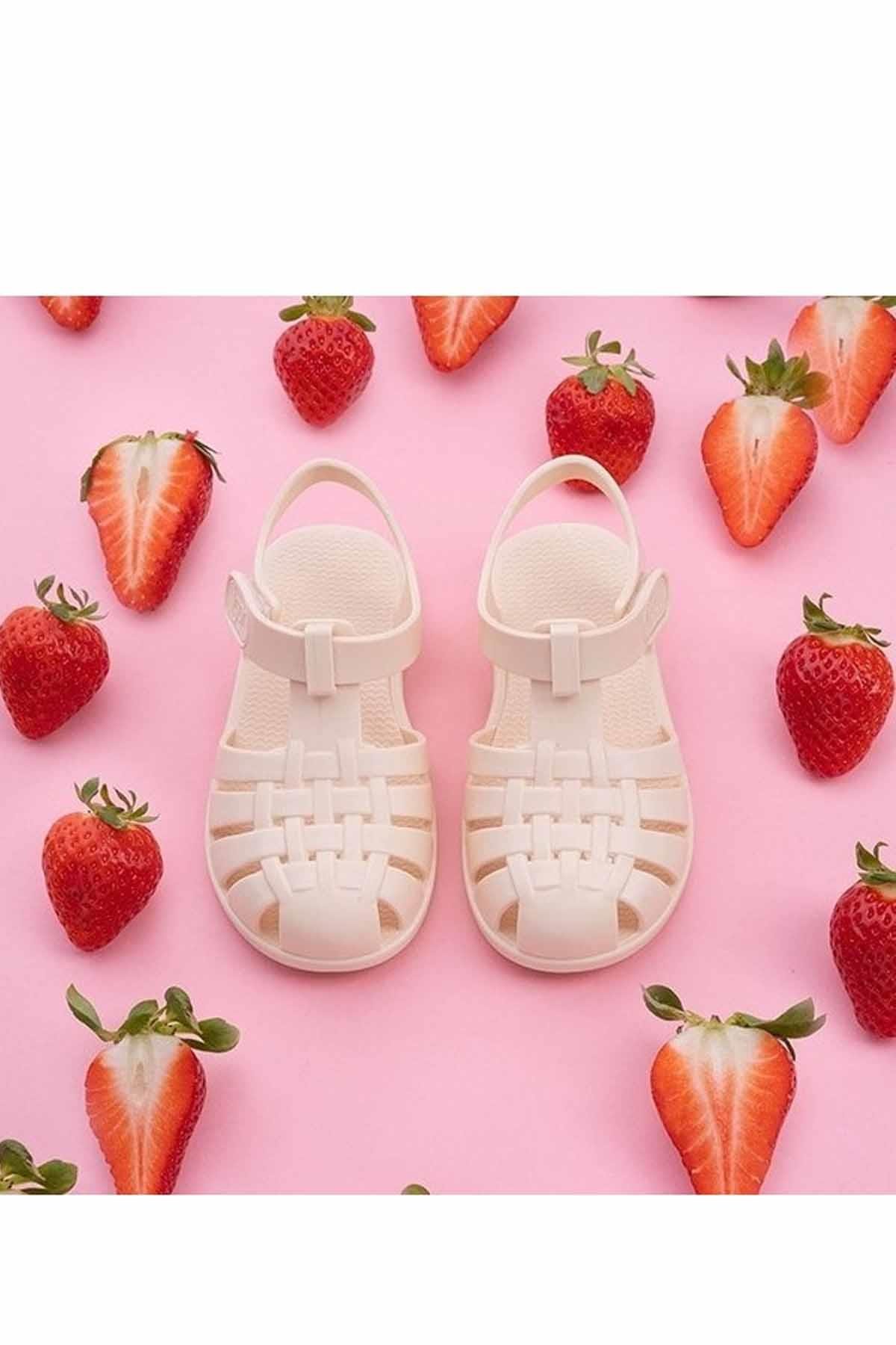 IGORSandaletIgor Clasica Velcro Çocuk Sandalet Ayakkabı S10288-079Marfil