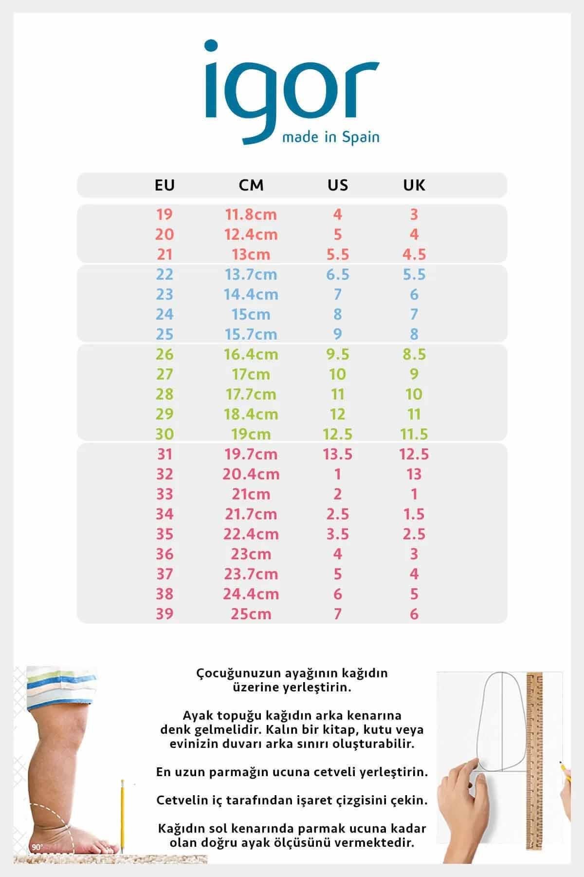 IGORSandaletIgor Nico Cristal Çocuk Sandalet Ayakkabı S10290-011Aguamarina