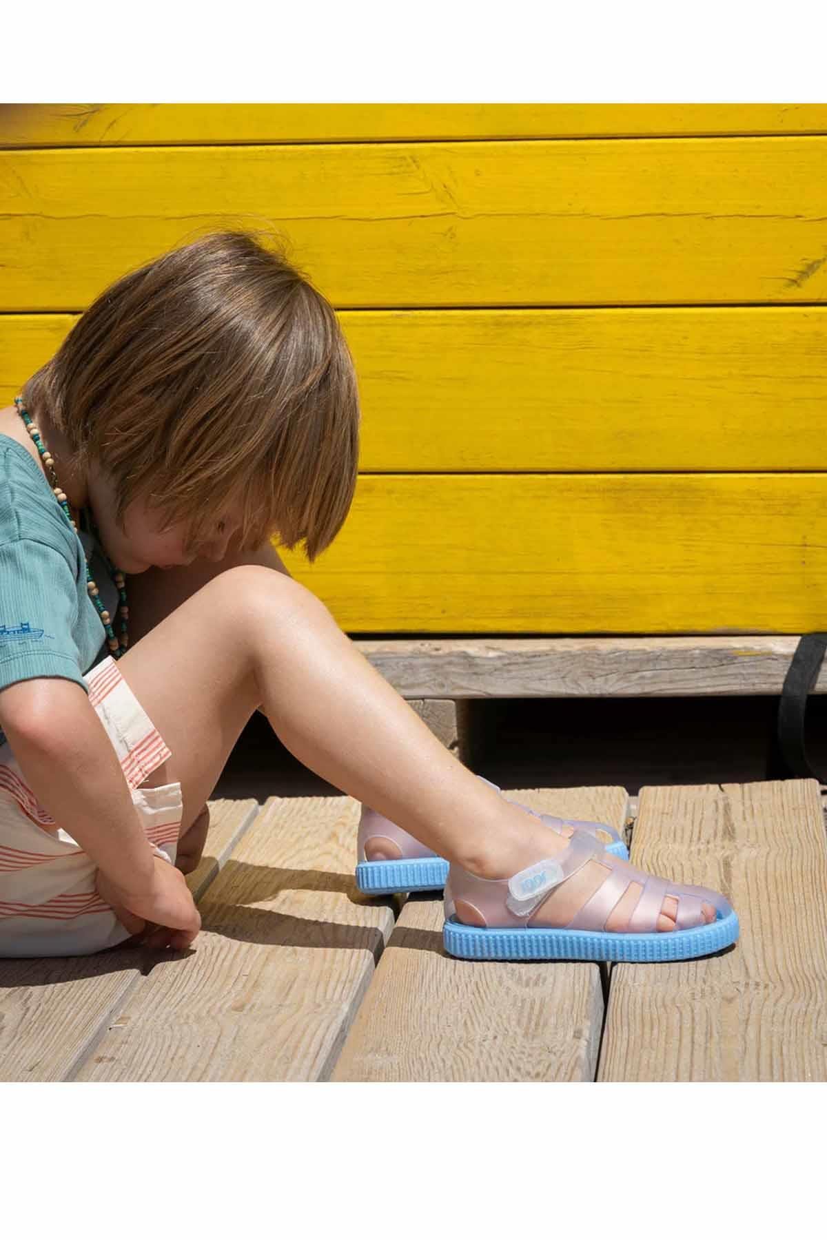 IGORSandaletIgor Nico Cristal Çocuk Sandalet Ayakkabı S10290-006Celeste