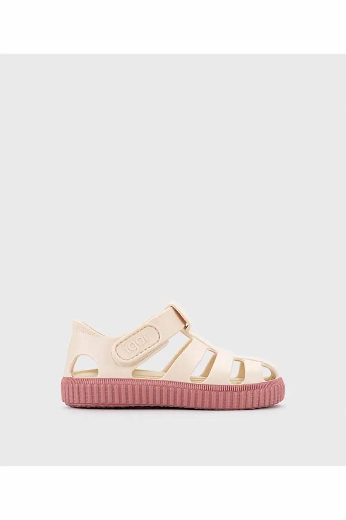 IGORSandaletIgor Nico Marfil Çocuk Sandalet Ayakkabı S10323-383Neuvo Rosa