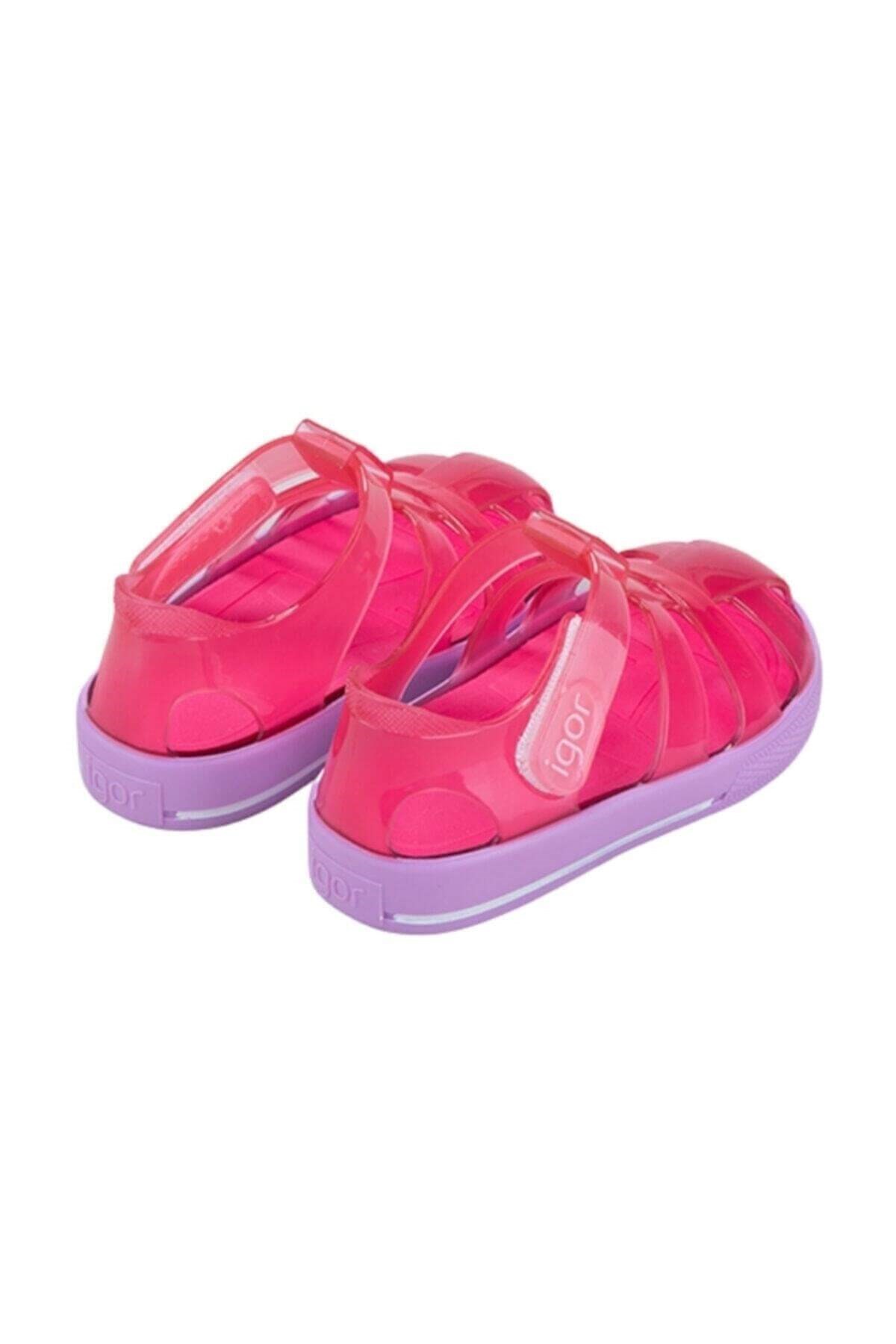 IGORSandaletIgor Star Bicolor Çocuk Sandalet Ayakkabı S10270-018Fucsia