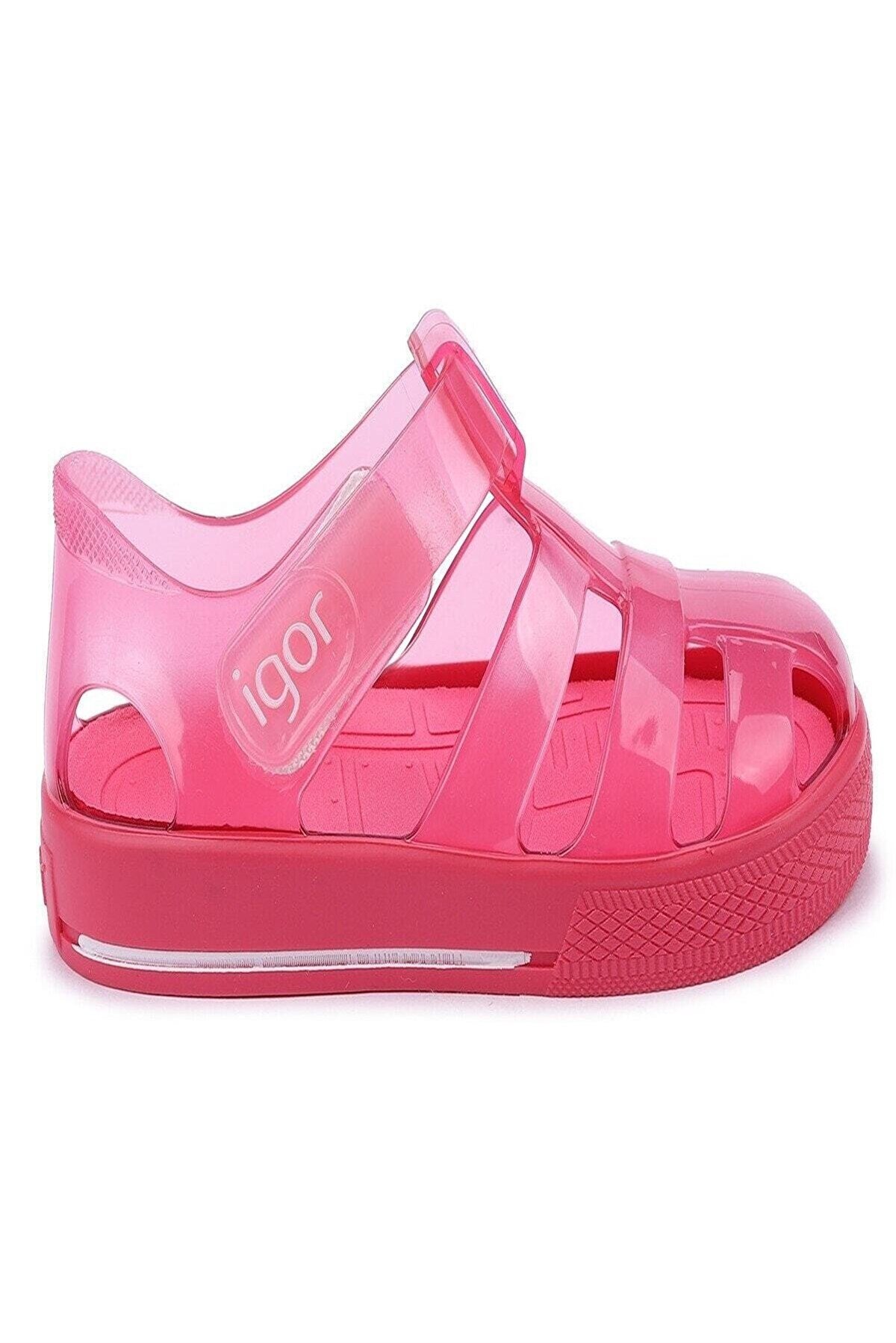 IGORSandaletIgor Star Brillo Çocuk Sandalet Ayakkabı S10245-007Fucsia