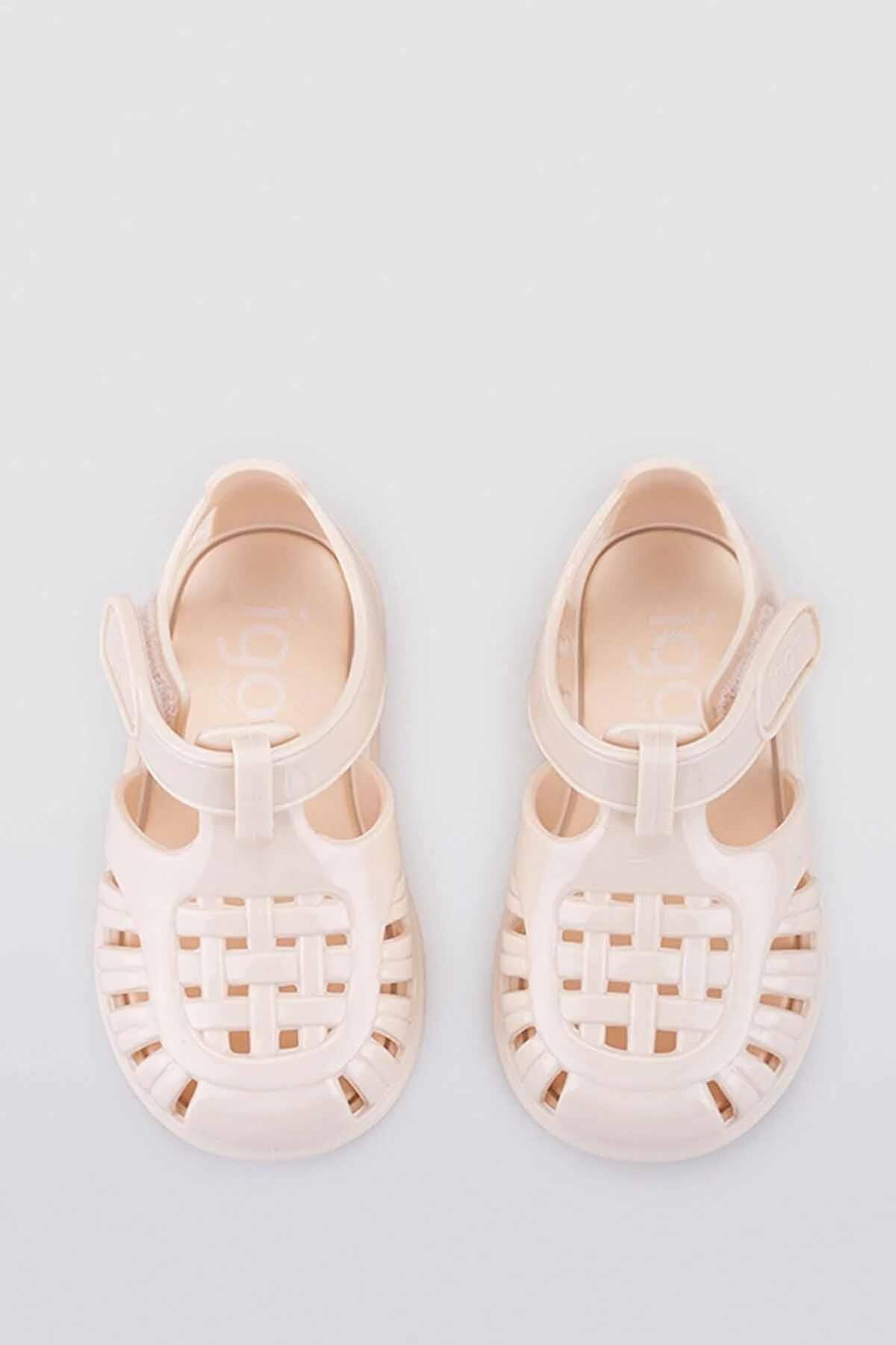 IGORSandaletIgor Tobby Gloss Çocuk Sandalet Ayakkabı S10311-079Marfil