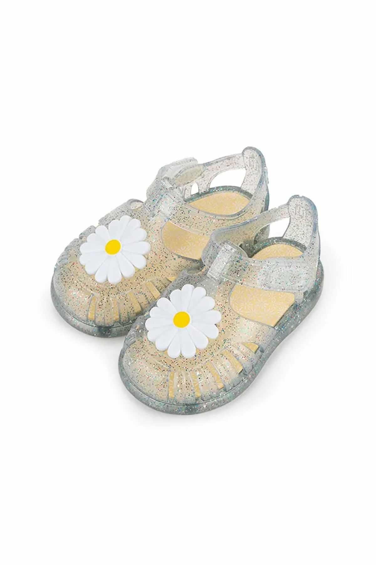 IGORSandaletIgor Tobby Gloss Flor Çocuk Sandalet Ayakkabı S10322-386Transparen