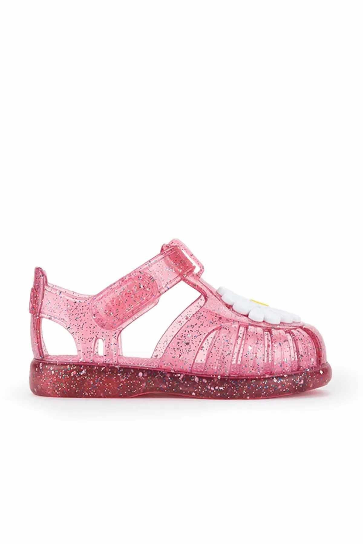 IGORSandaletIgor Tobby Gloss Flor Çocuk Sandalet Ayakkabı S10322-387Fucsia
