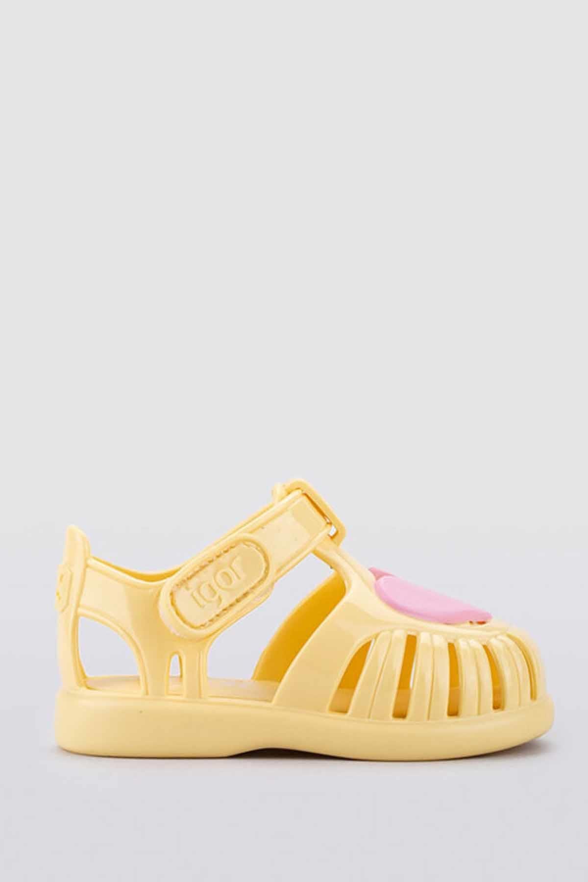 IGORSandaletIgor Tobby Gloss Love Çocuk Sandalet Ayakkabı S10310-228Vainilla