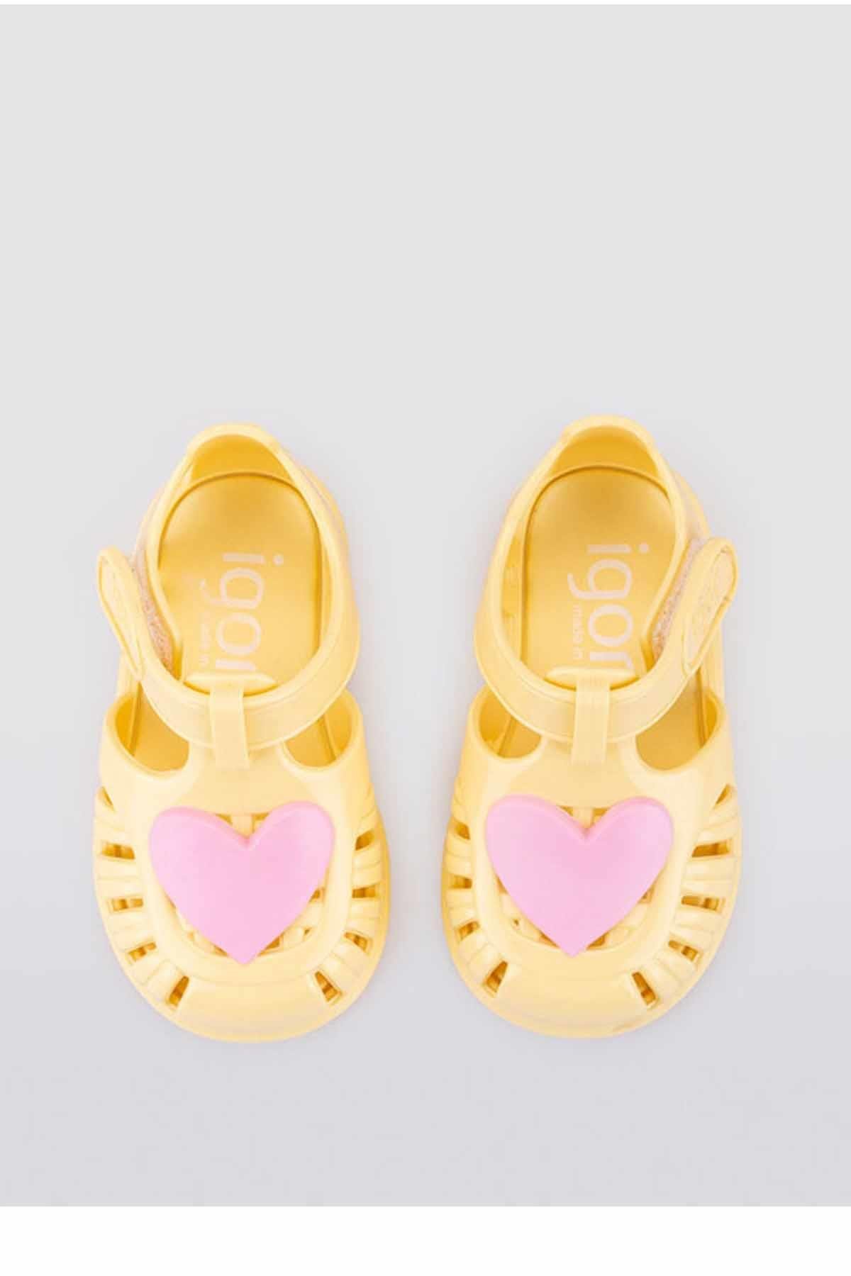 IGORSandaletIgor Tobby Gloss Love Çocuk Sandalet Ayakkabı S10310-228Vainilla