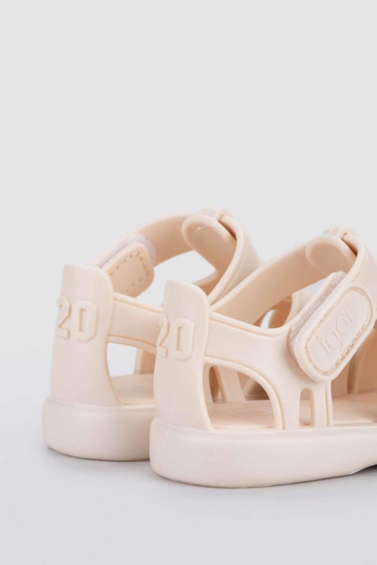 IGORSandaletIgor Tobby Solid Çocuk Sandalet Ayakkabı S10271-079Marfil