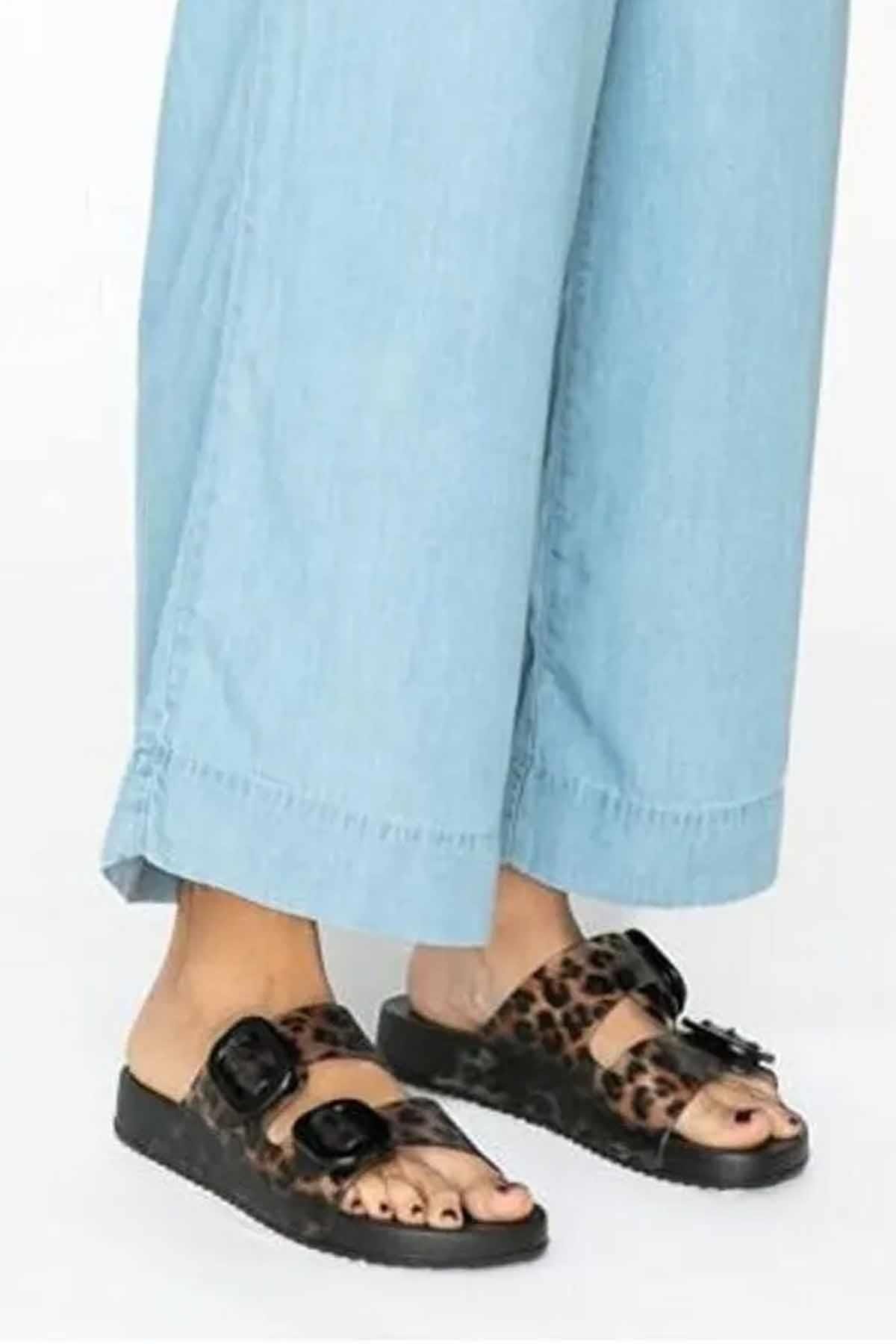 IGORTerlikIgor Habana Brillo Leo Kadın Terlik Ayakkabı S10336-002Negro