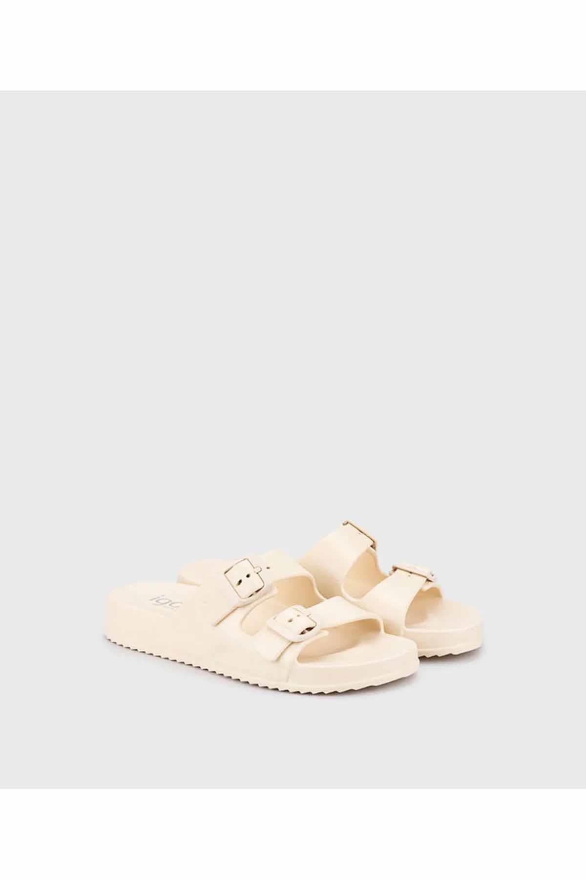IGORTerlikIgor Habana Kadın Terlik Ayakkabı S10318-079Marfil
