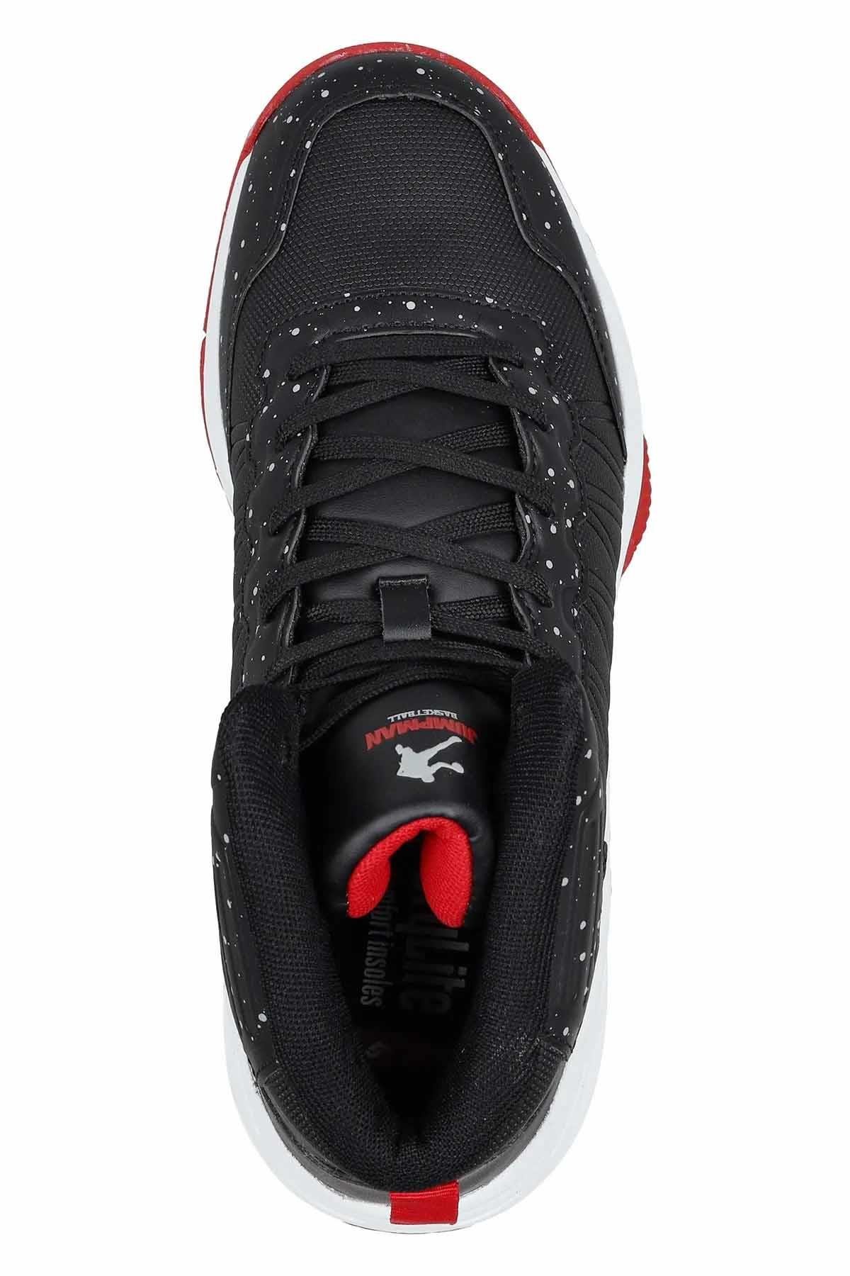 JUMP BasketbolJump 28531 Erkek Basketbol Ayakkabı JA128531121ATSiyah-Krmz