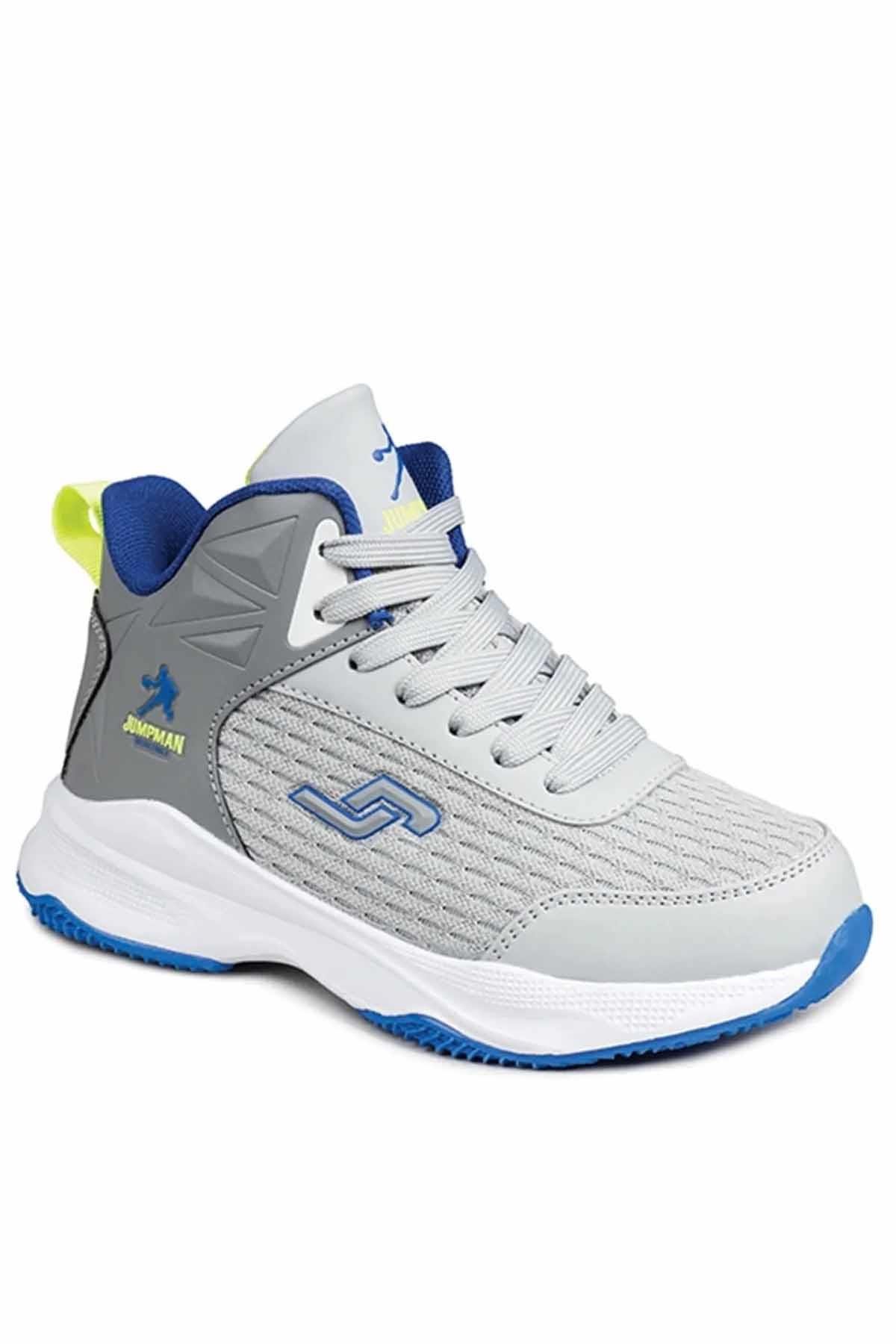 JUMPBasketbolJump Çocuk Basketbol Ayakkabısı 28119 Çocuk Basketbol Ayakkabı JA428119121CTGREY