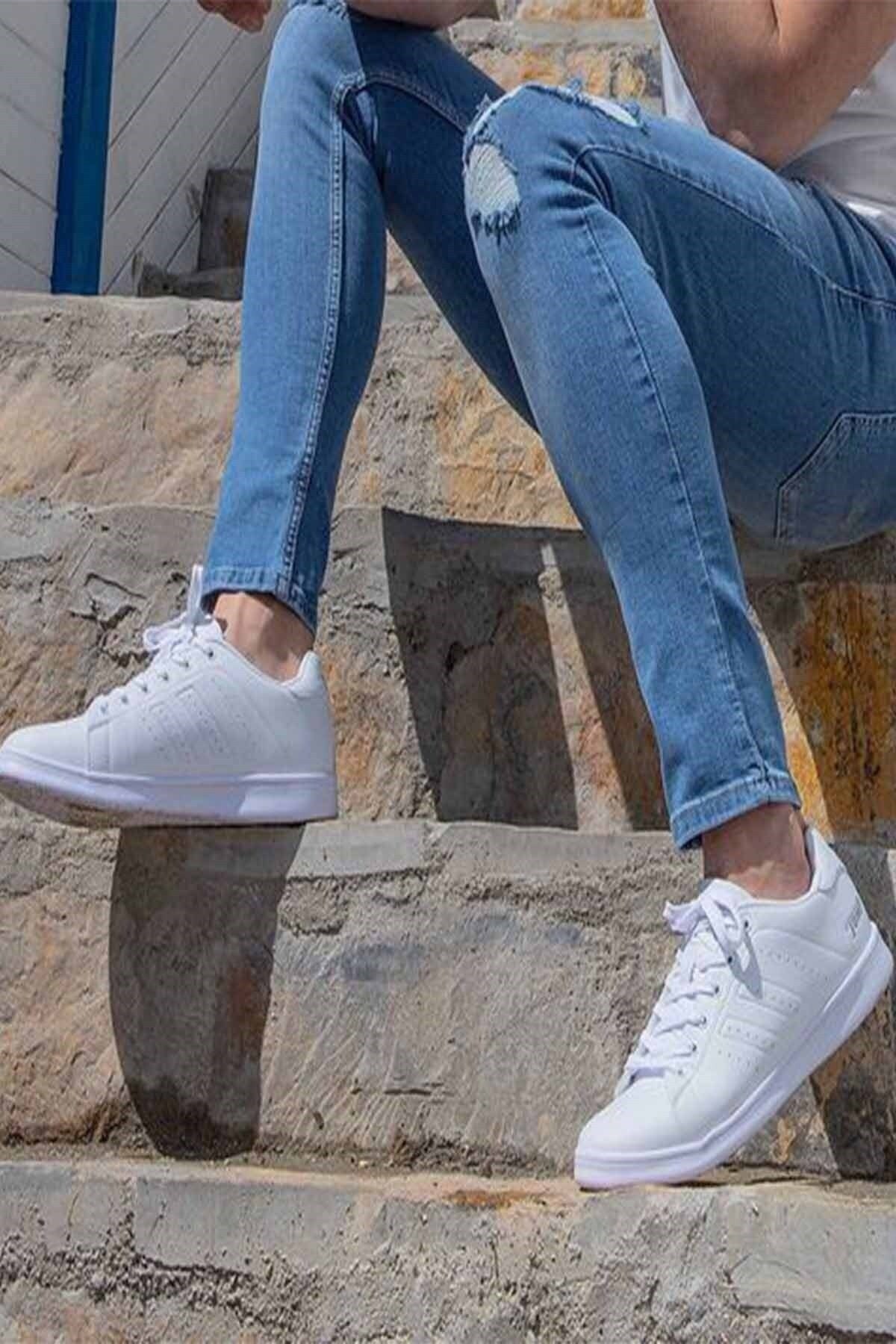 JUMPGünlük SporJump 15306-15307 Unisex Unisex Günlük Spor Ayakkabı JA315306128ETBEYAZ