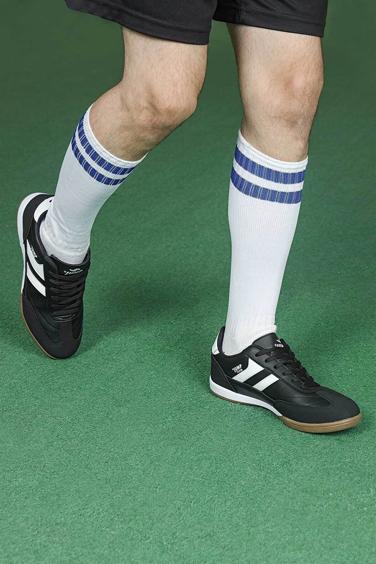 JUMPHalı SahaJump 18089  Halı Saha Erkek Halı Saha Ayakkabı JA118089121ATSiyah-Byz