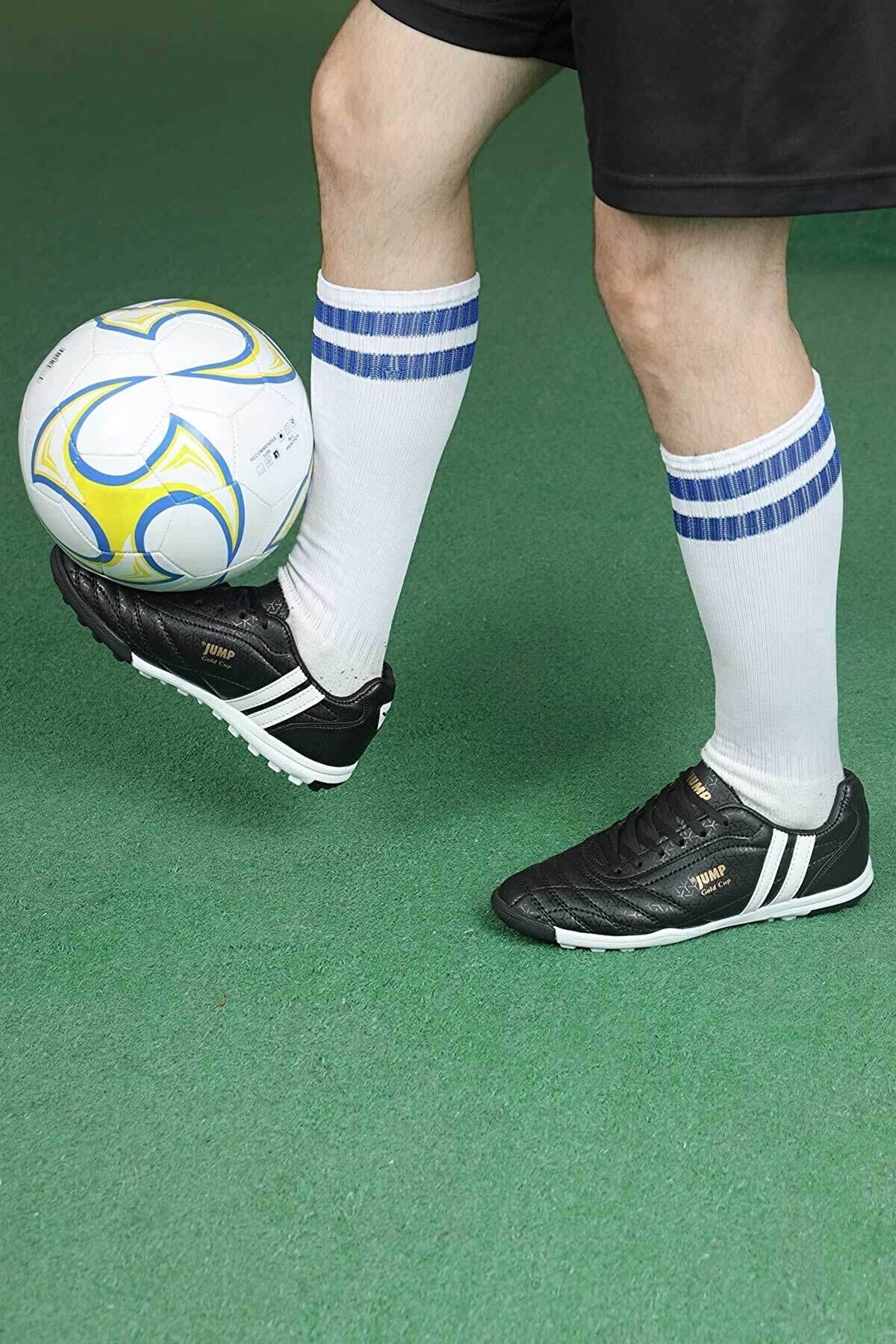 JUMPHalı SahaJump Halı Saha 13258 Erkek Halı Saha Ayakkabı JA113258121ATSiyah