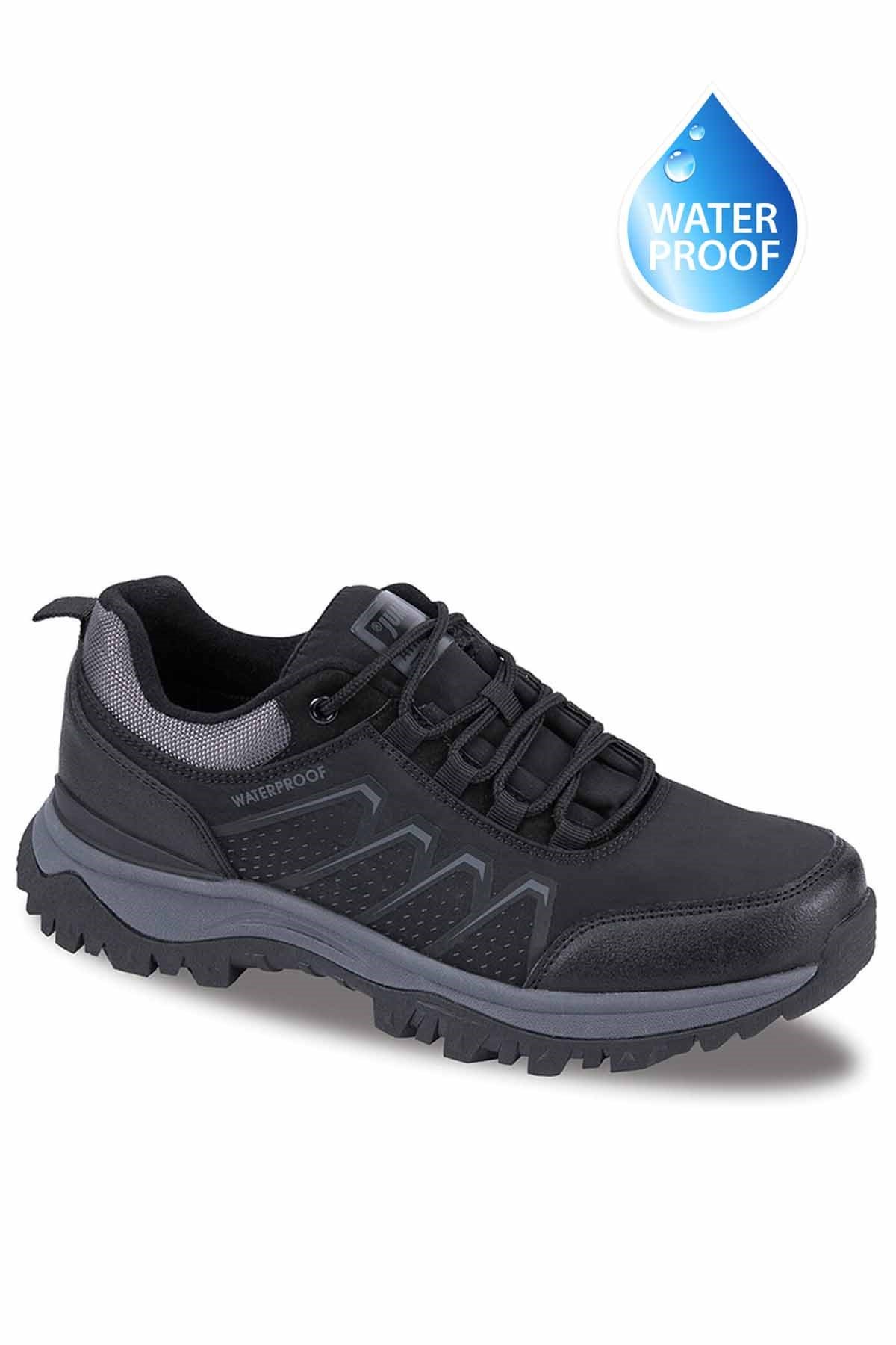 JUMPWaterProofJump 25686 Erkek WaterProof Ayakkabı JA125686123ATBLACK