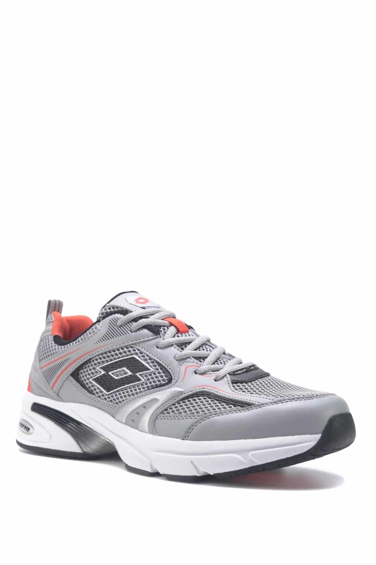 LOTTOYürüyüş KoşuLotto 530 Athens Hafıza Taban Erkek Yürüyüş Koşu Ayakkabı 101260568-1GRI