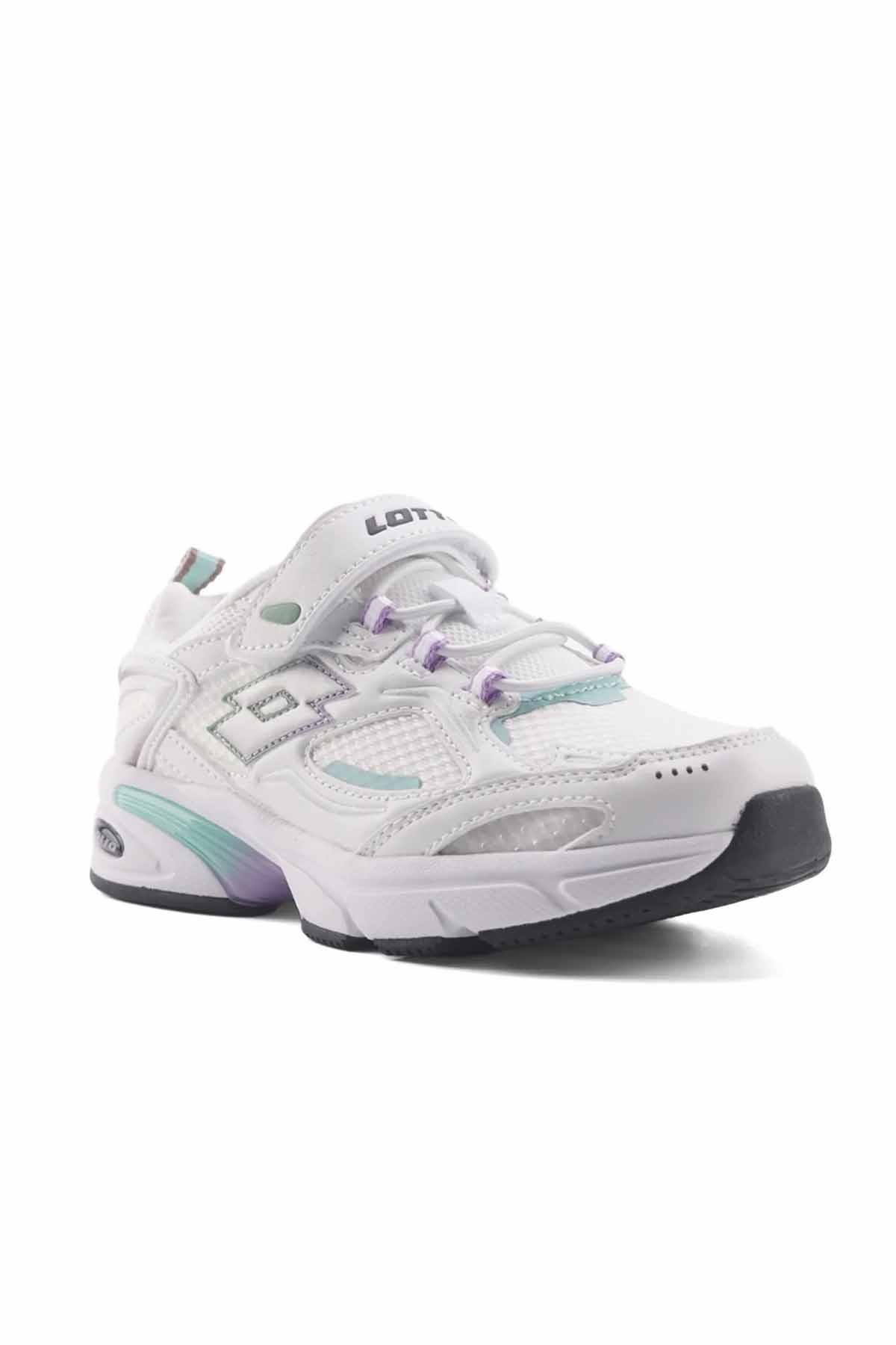 LOTTOYürüyüş KoşuLotto Kız Çocuk Ayakkabı Çocuk Yürüyüş Koşu Ayakkabı 101894232Beyaz/Lila
