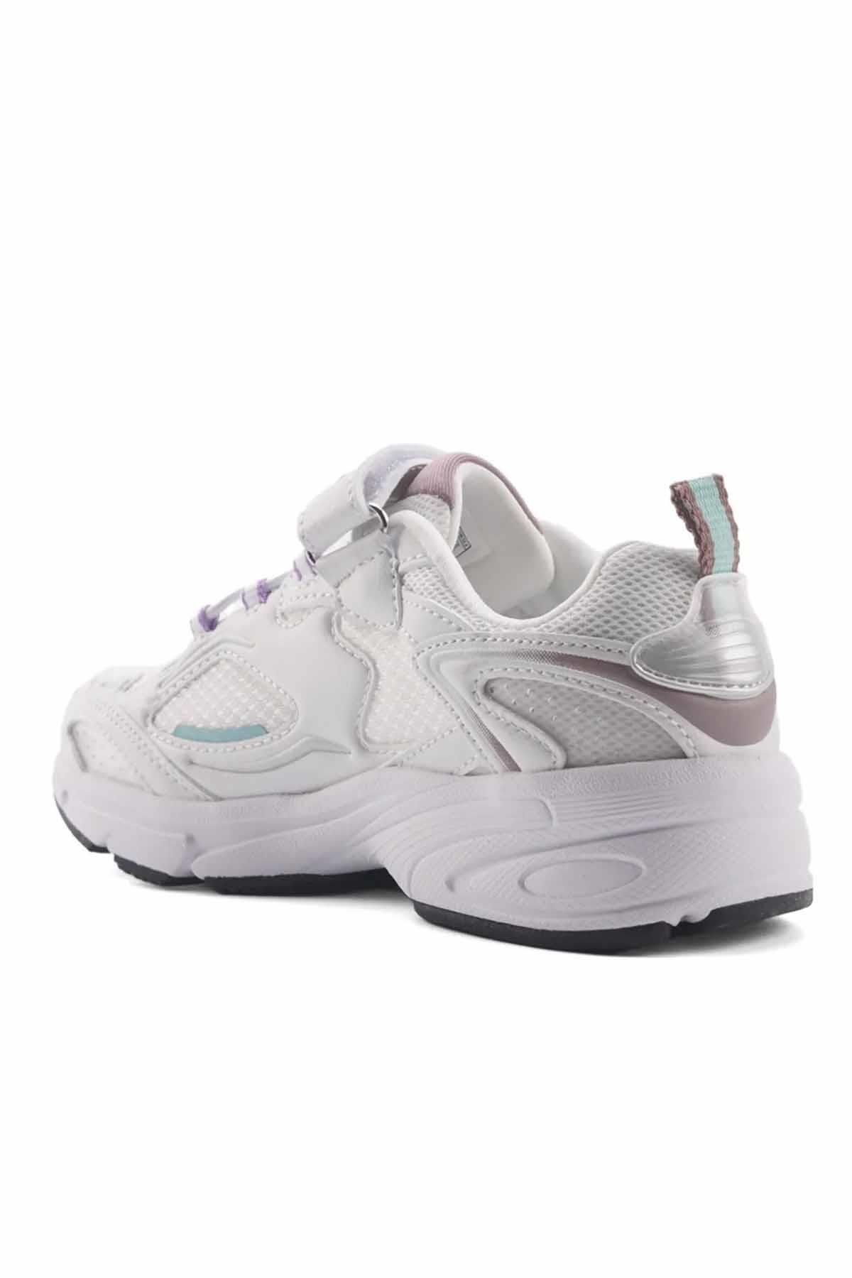 LOTTOYürüyüş KoşuLotto Kız Çocuk Ayakkabı Çocuk Yürüyüş Koşu Ayakkabı 101894232Beyaz/Lila