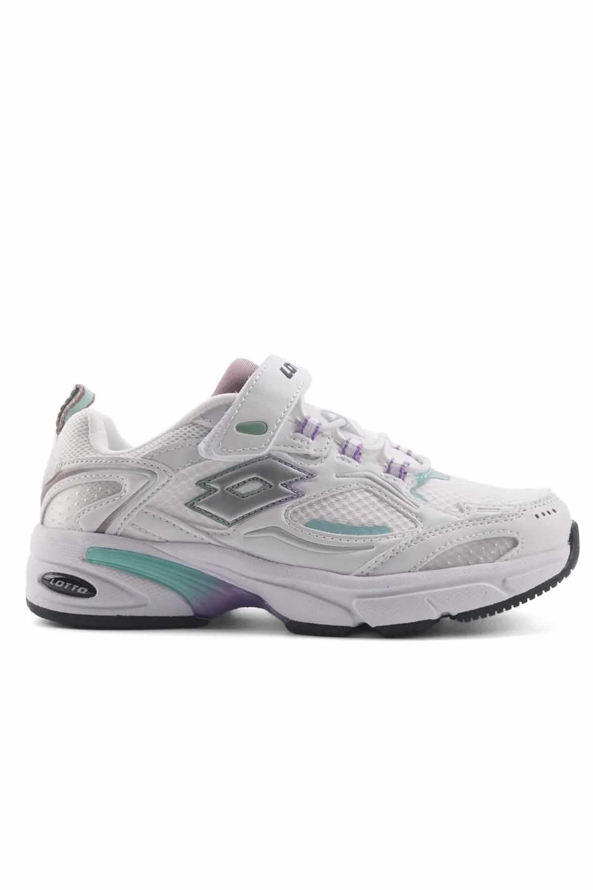 LOTTOYürüyüş KoşuLotto Kız Çocuk Ayakkabı Çocuk Yürüyüş Koşu Ayakkabı 101894232Beyaz/Lila