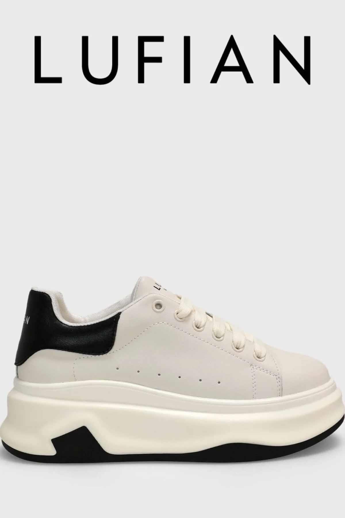 LUFIANSneakerLufian April Kadın Sneaker Ayakkabı 121230028Ekru