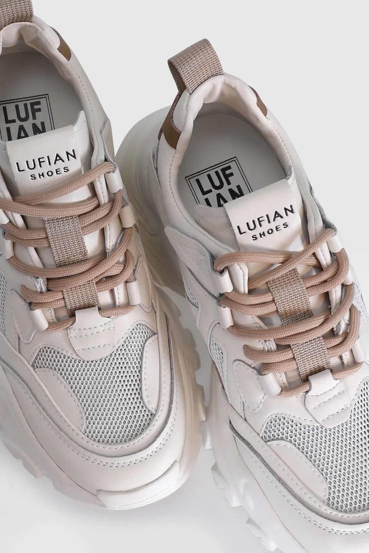 LUFIANSneakerLufian BLOOM Kadın Sneaker Ayakkabı 121230015Bej
