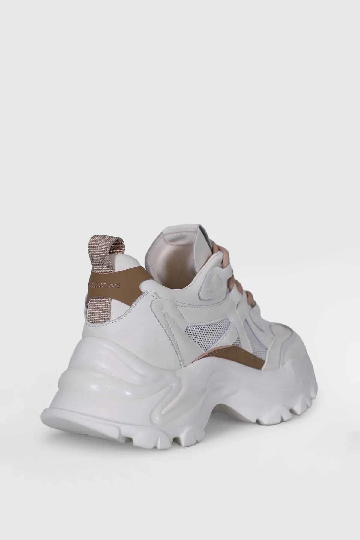 LUFIANSneakerLufian BLOOM Kadın Sneaker Ayakkabı 121230015Bej