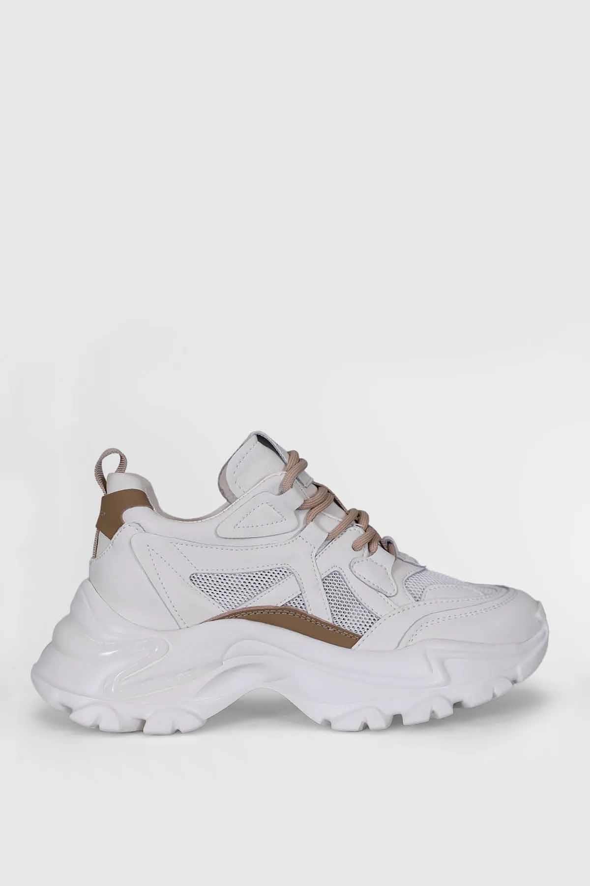 LUFIANSneakerLufian BLOOM Kadın Sneaker Ayakkabı 121230015Bej