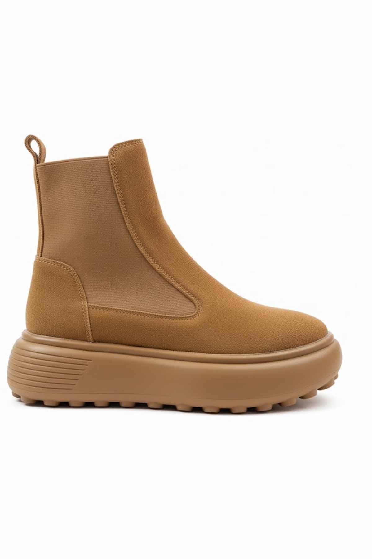 LUFIANSneakerLufian MONICA Kadın Sneaker Ayakkabı 122230048Camel