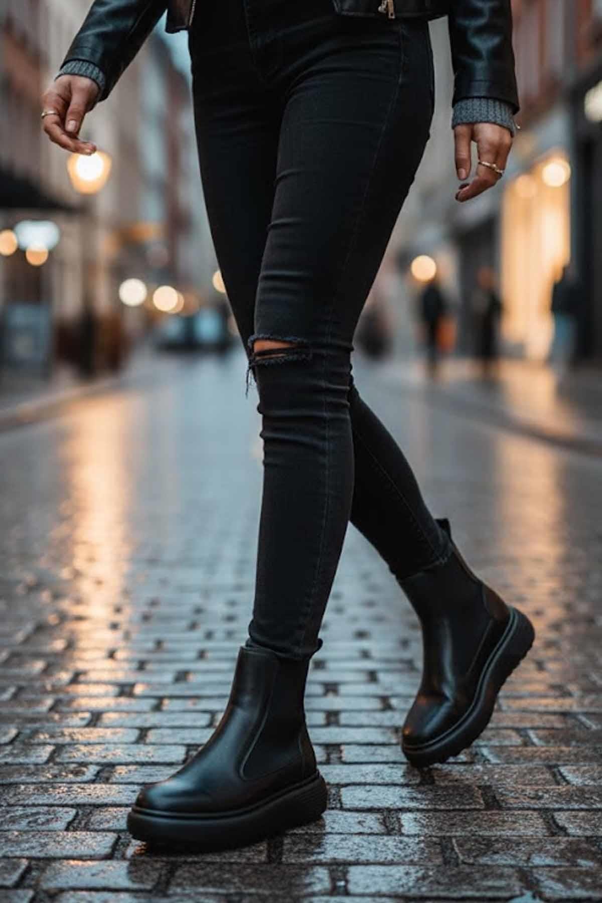 LUFIANSneakerLufian MONICA Kadın Sneaker Ayakkabı 122230048Siyah