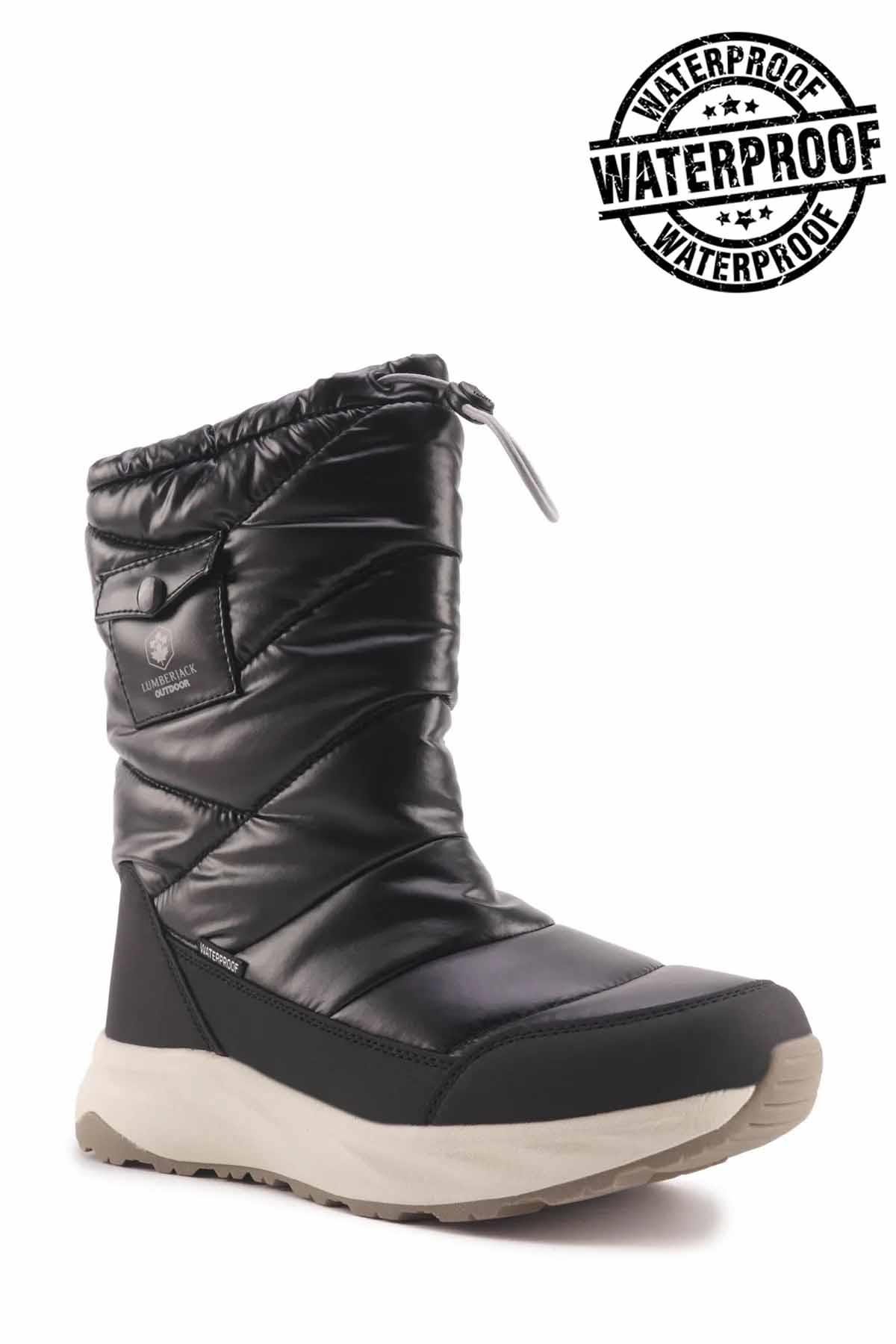 LUMBERJACKBotLumberjack Chrıstmas Kadın Kar Botu Çizme Kadın Bot Ayakkabı 101783216Siyah