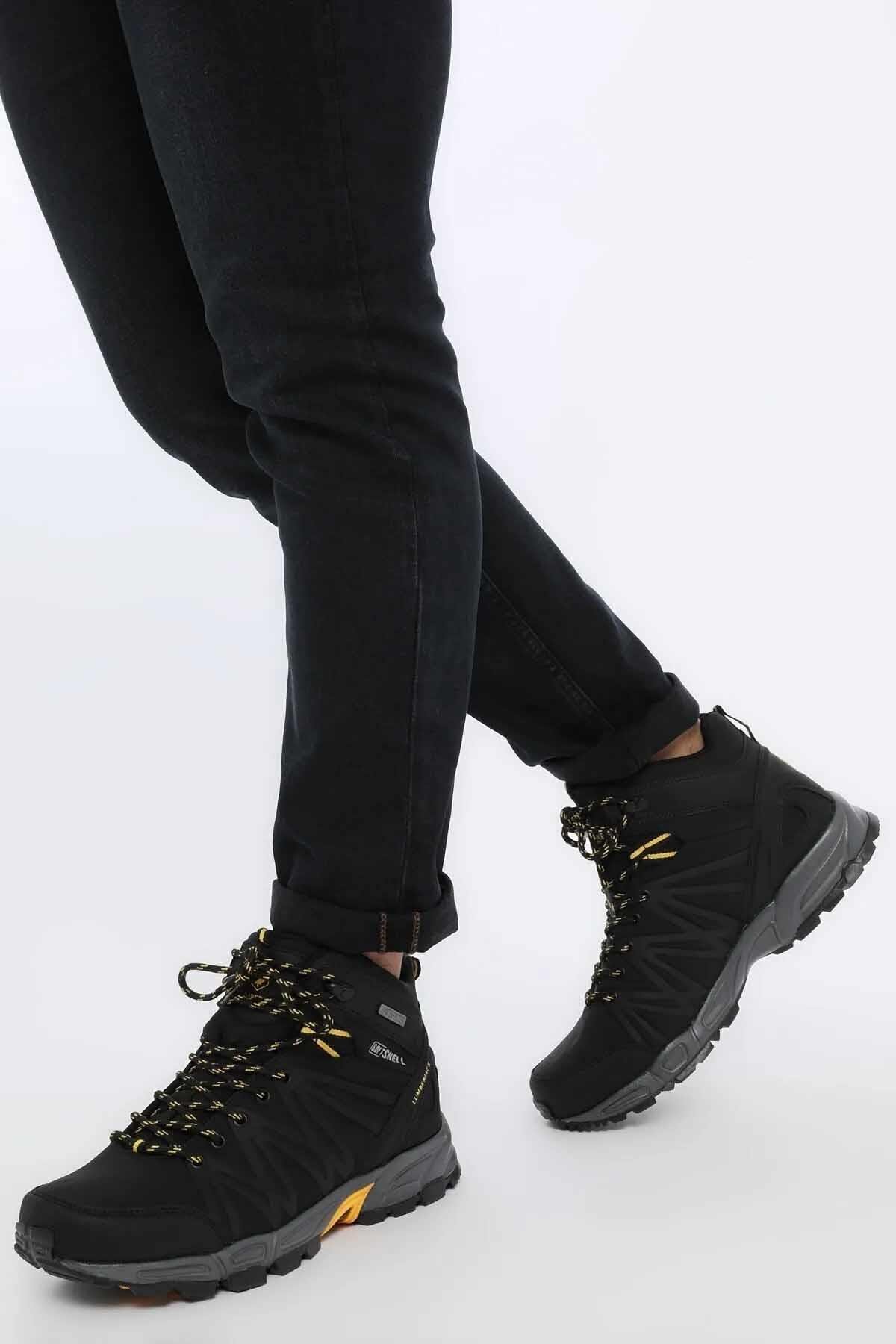 LUMBERJACKBotLumberjack SHELL HI Erkek Bot Siyah Sarı Erkek Bot Ayakkabı 101782881Siyah/Sarı