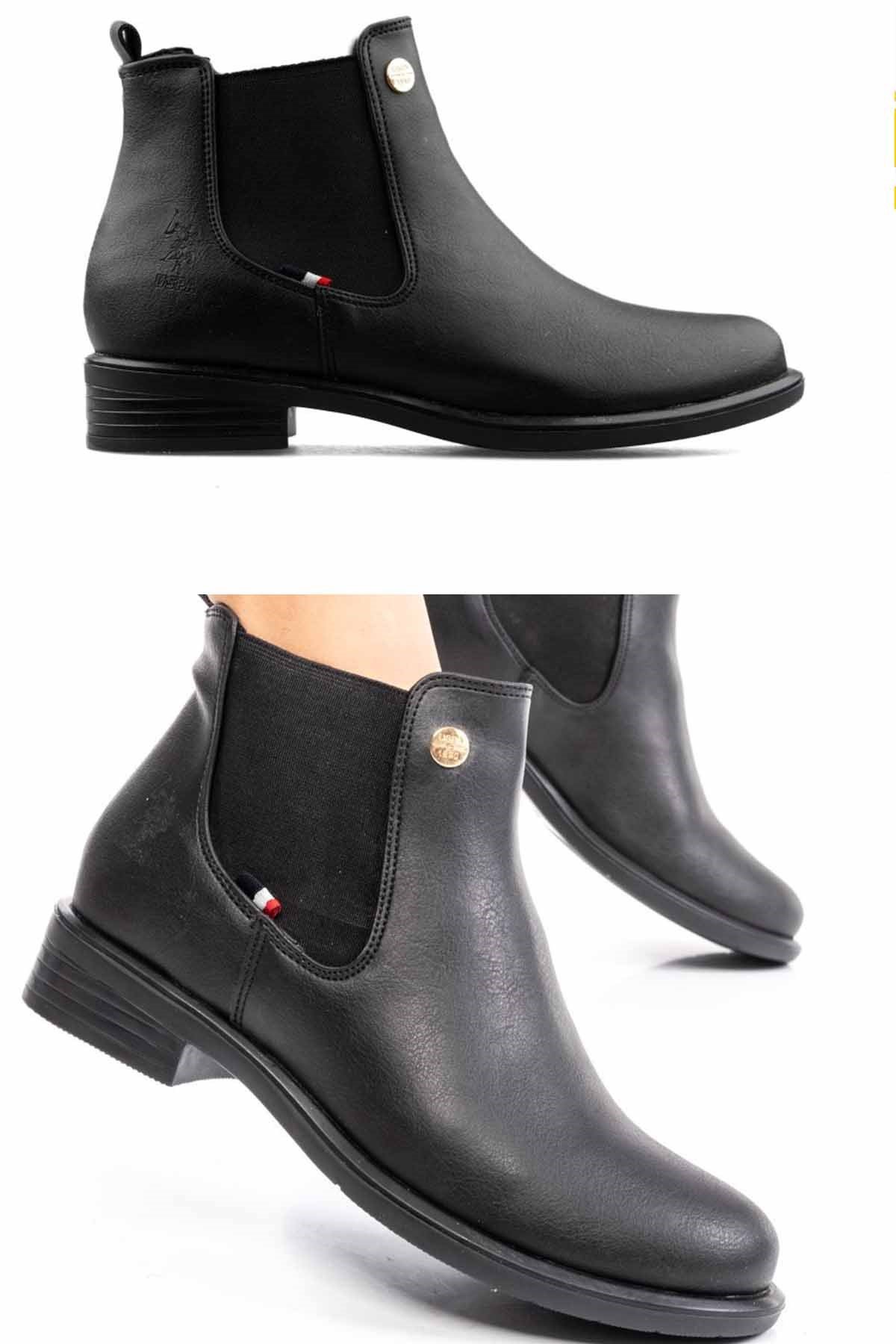 LUMBERJACKBotUs Polo Assn. Kadın Bot Kadın Bot Ayakkabı USP0012SIYAH