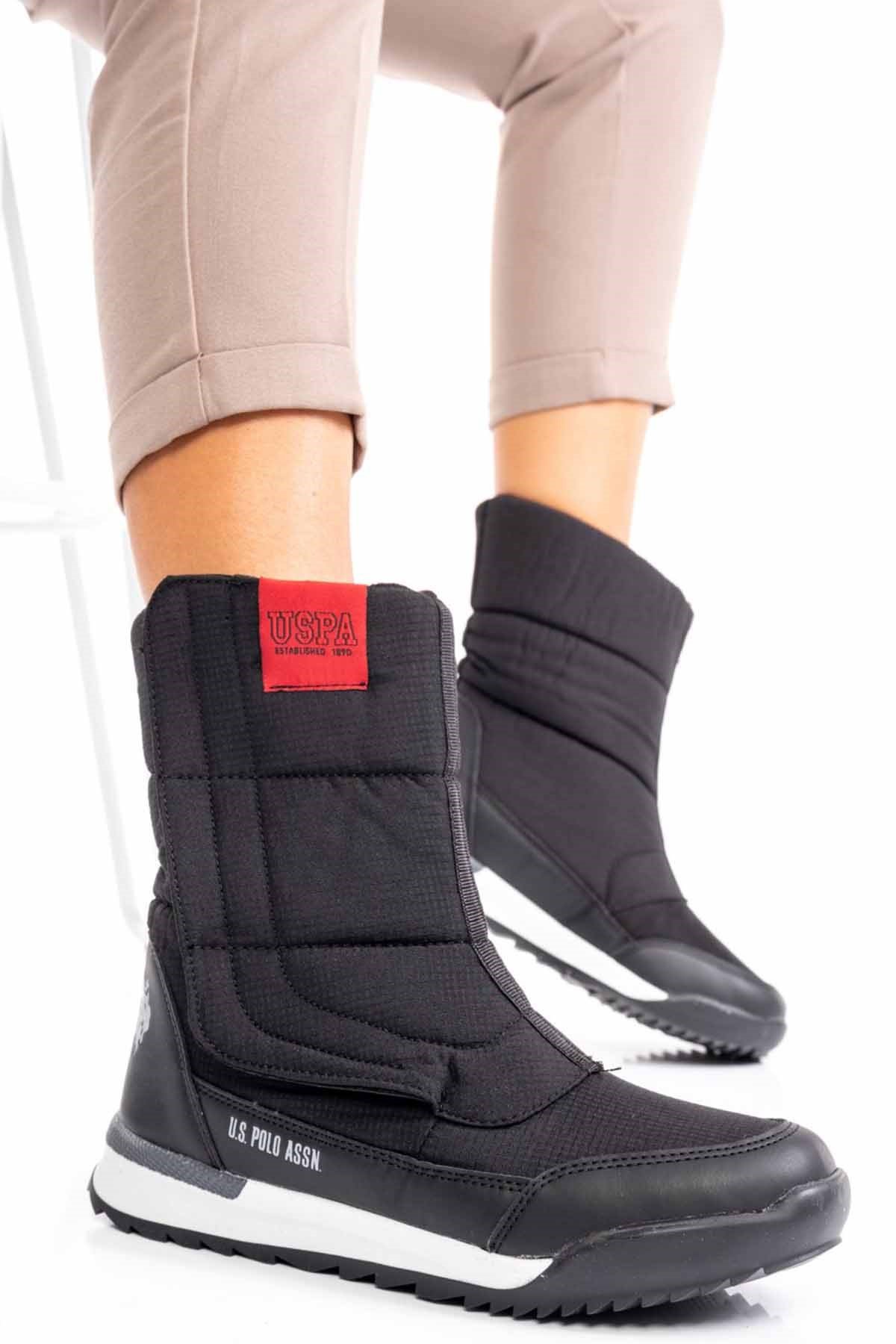 LUMBERJACKBotUs Polo Assn. Kadın Bot Clark Kadın Bot Ayakkabı USP0011SIYAH