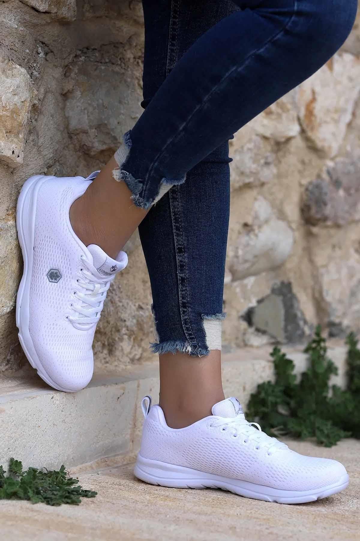 LUMBERJACKGünlük SporLumberjack Agatha 4FX Kadın Günlük Spor Ayakkabı 101510464-1Beyaz