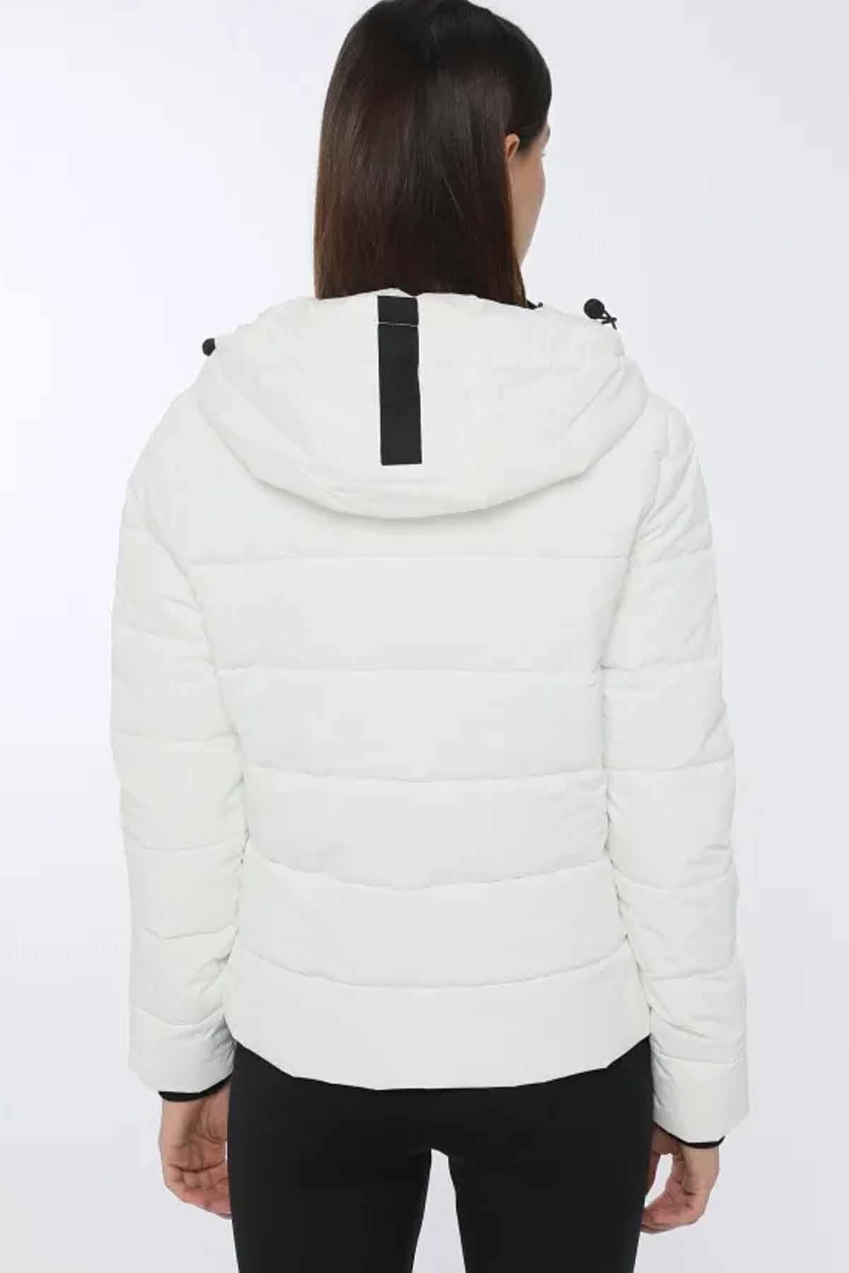 LUMBERJACKMontLumberjack APRESKI COAT Kadın Mont 100559599RS-1BEYAZ