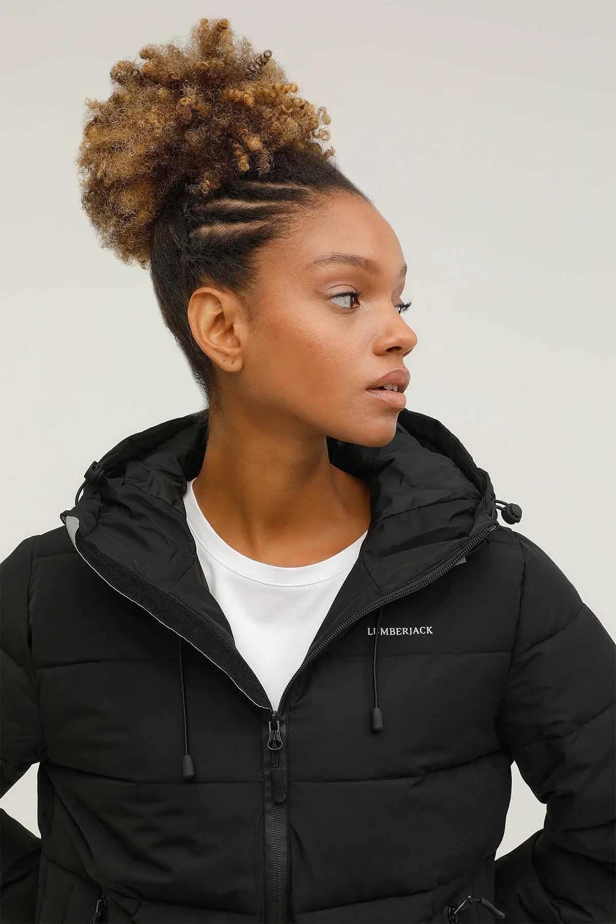 LUMBERJACKMontLumberjack Kadın Mont APRESKI COAT B7 Kadın Mont 101398817-1SIYAH