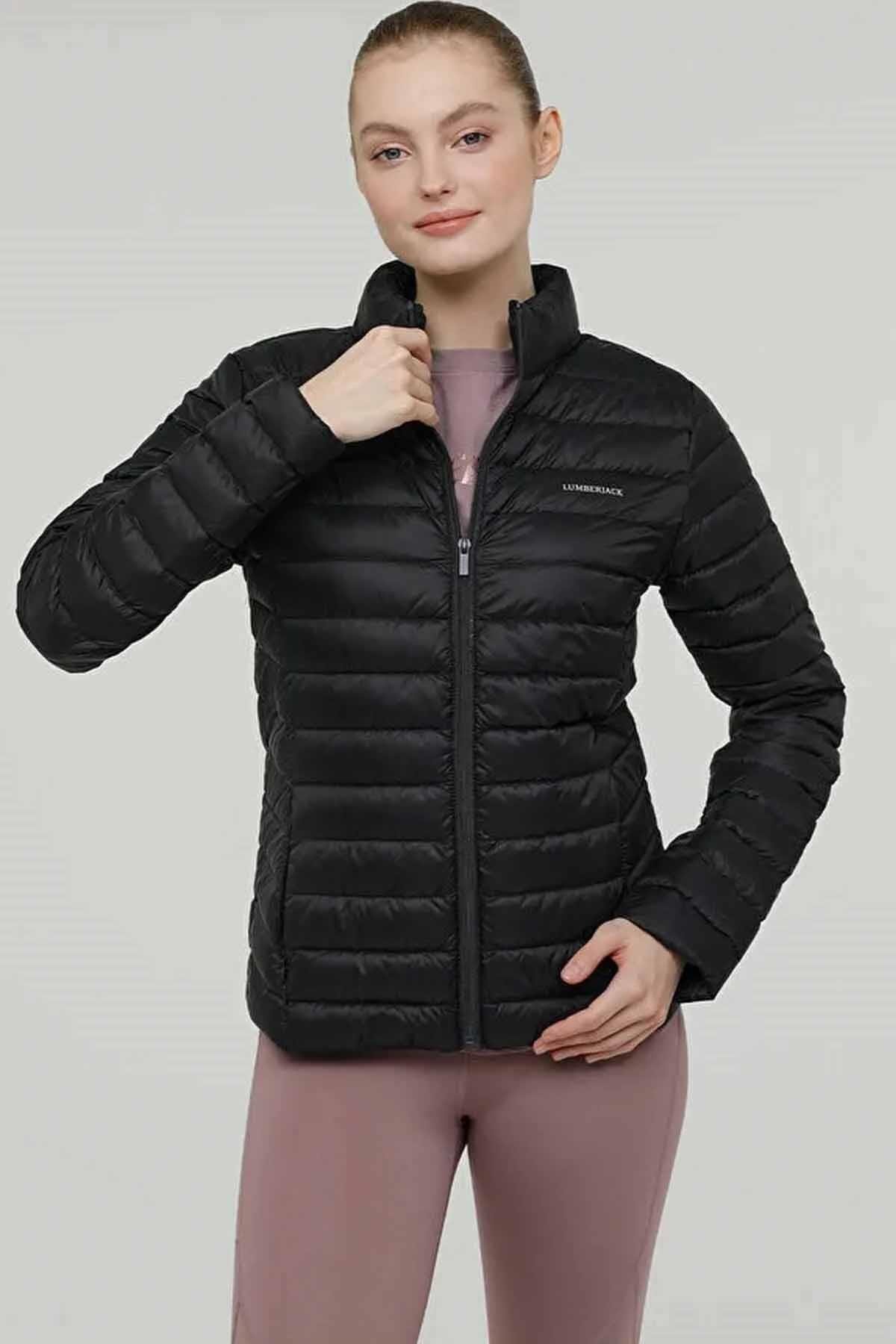 LUMBERJACKMontLumberjack Kadın Mont Kadın Mont 1005596451SIYAH